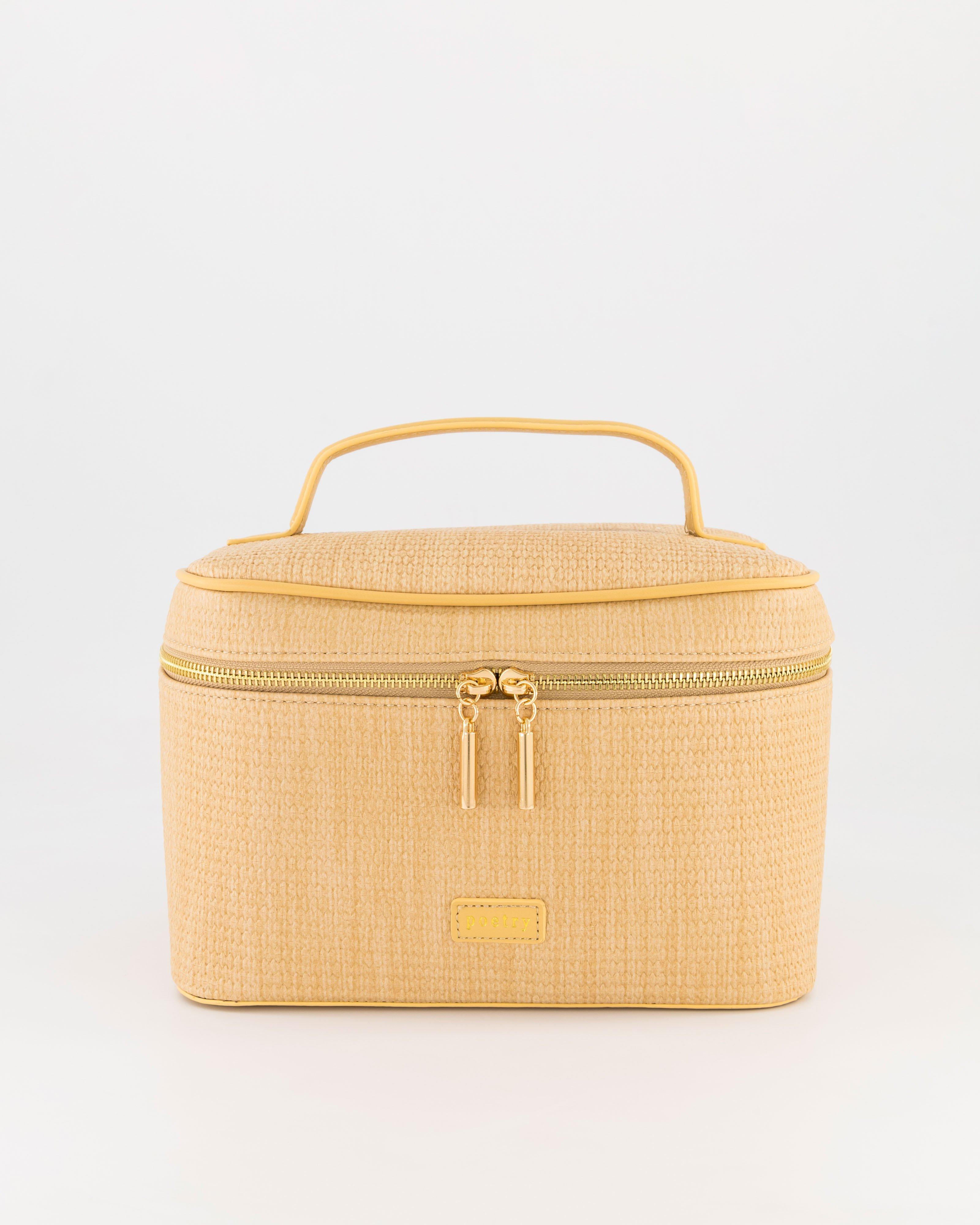 Braxton Cosmetic Bag -  Oatmeal