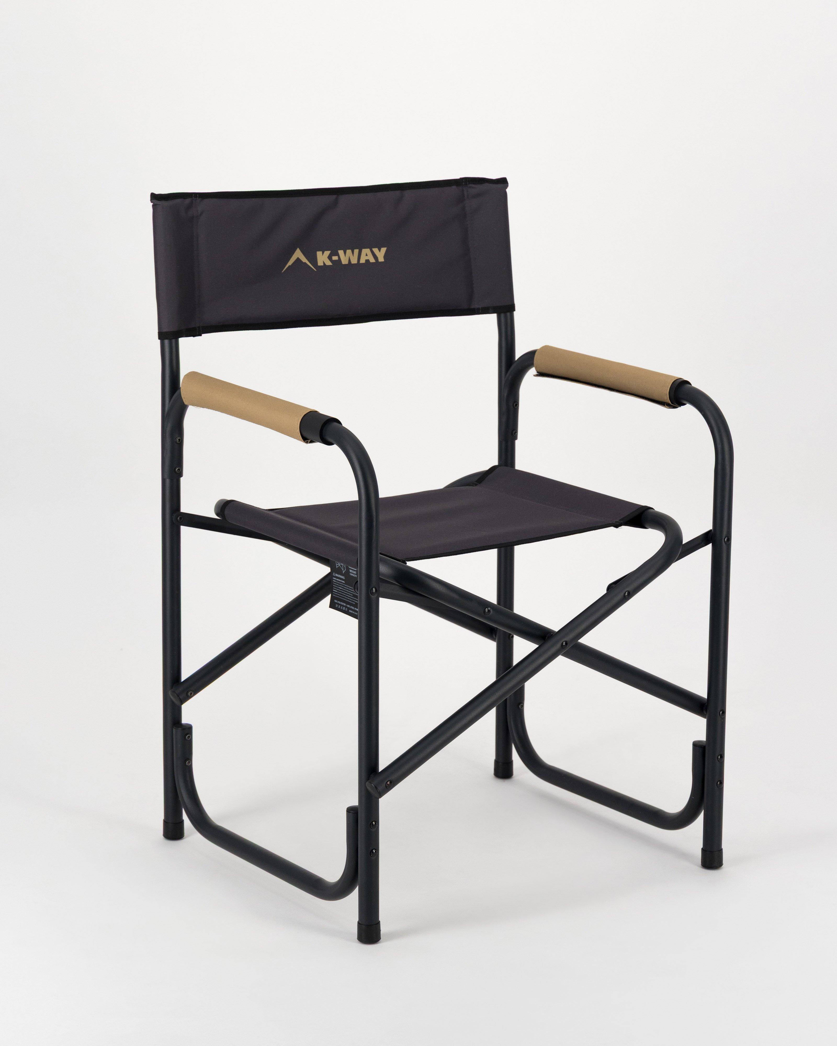 K-Way Directors Lite Camping Chair -  Graphite