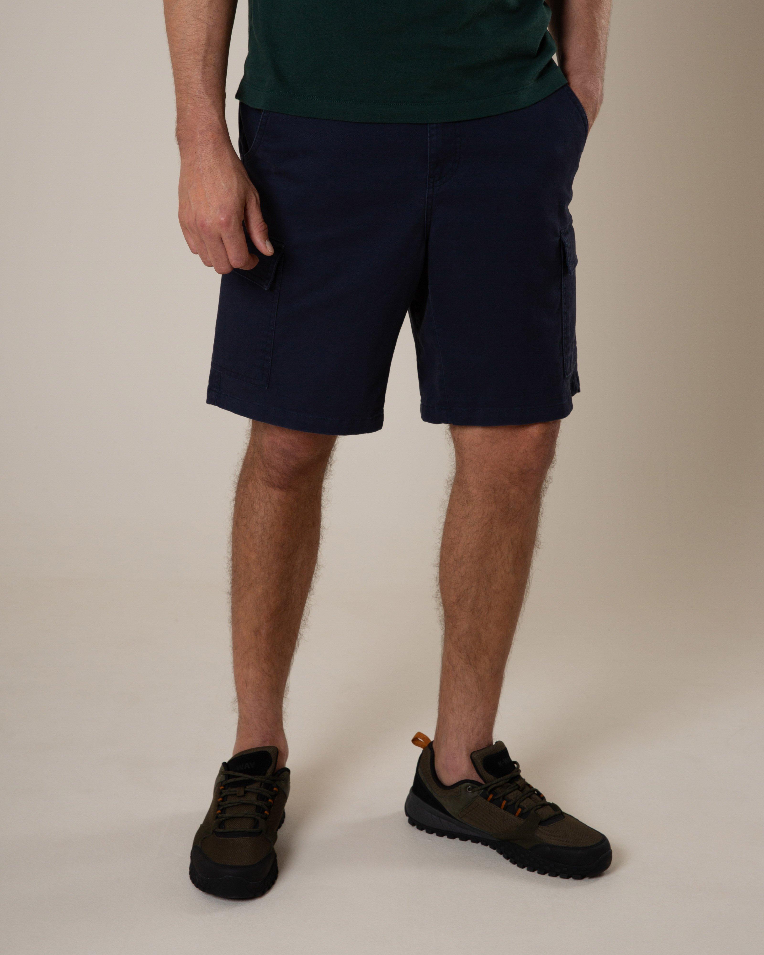 K-Way Elements Men's Reggie Pull on Cargo Shorts -  Navy