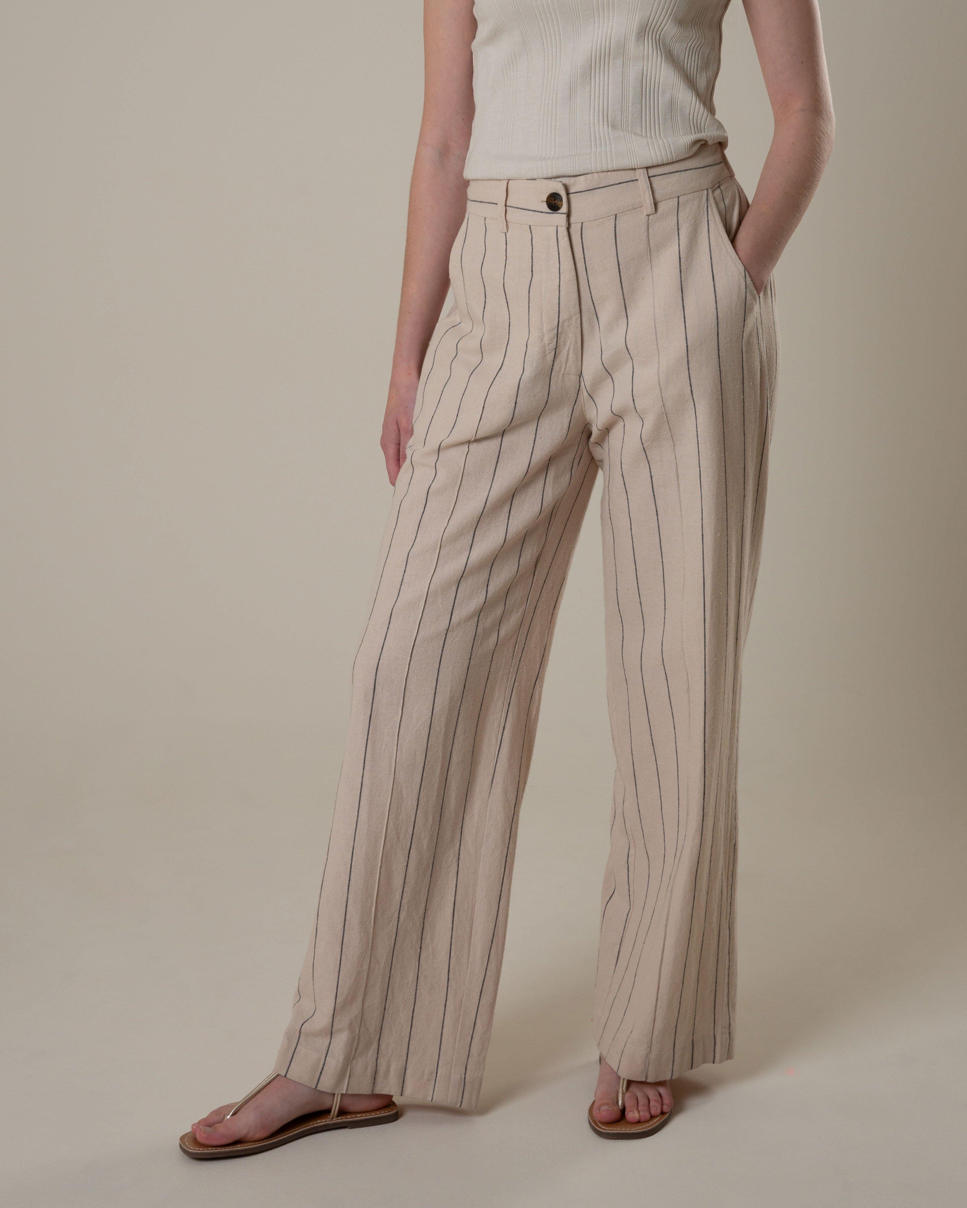 Rare Earth Women's Laurel Linen Pants -  Milk