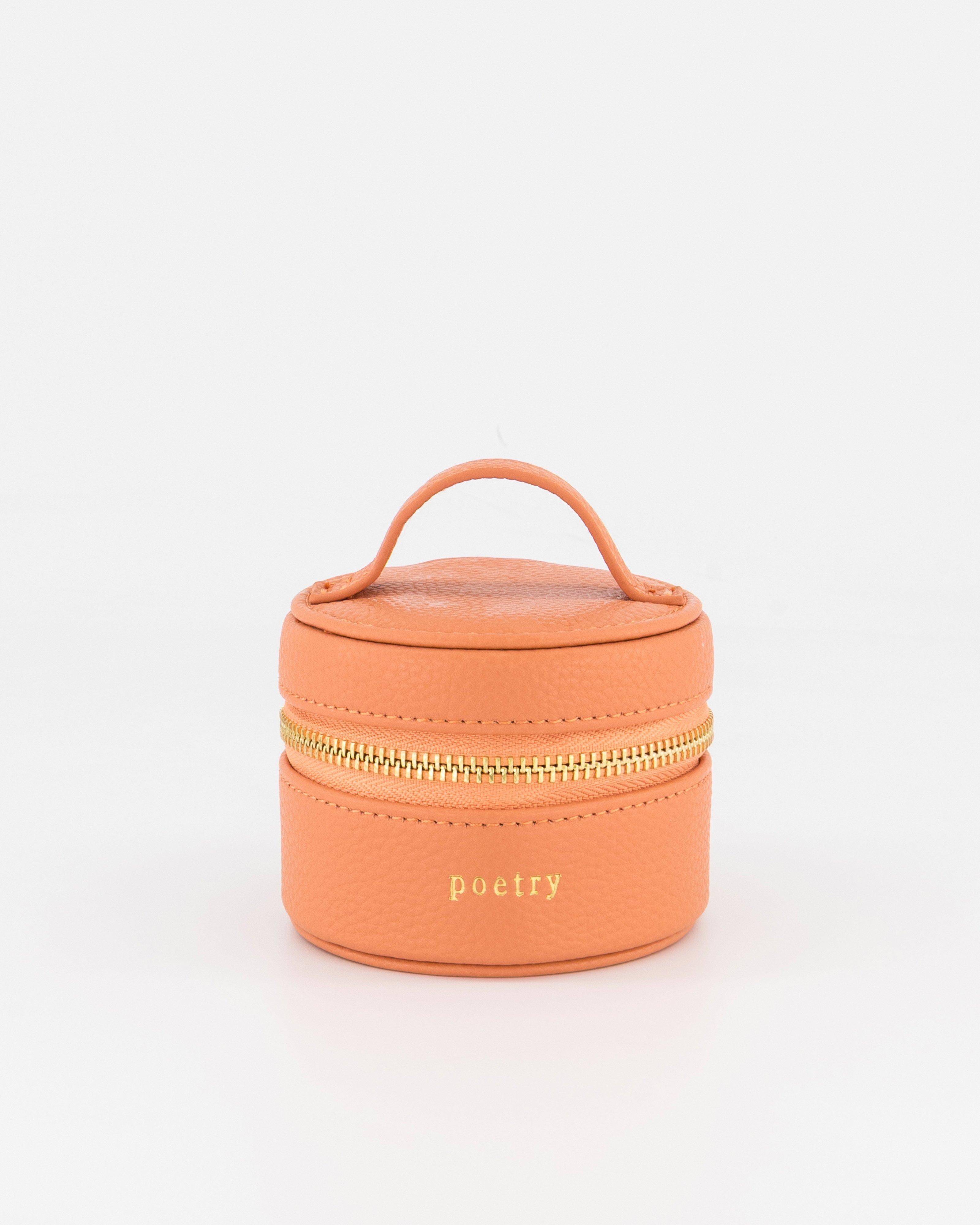 Lani Mini Round Jewellery Box -  Pink