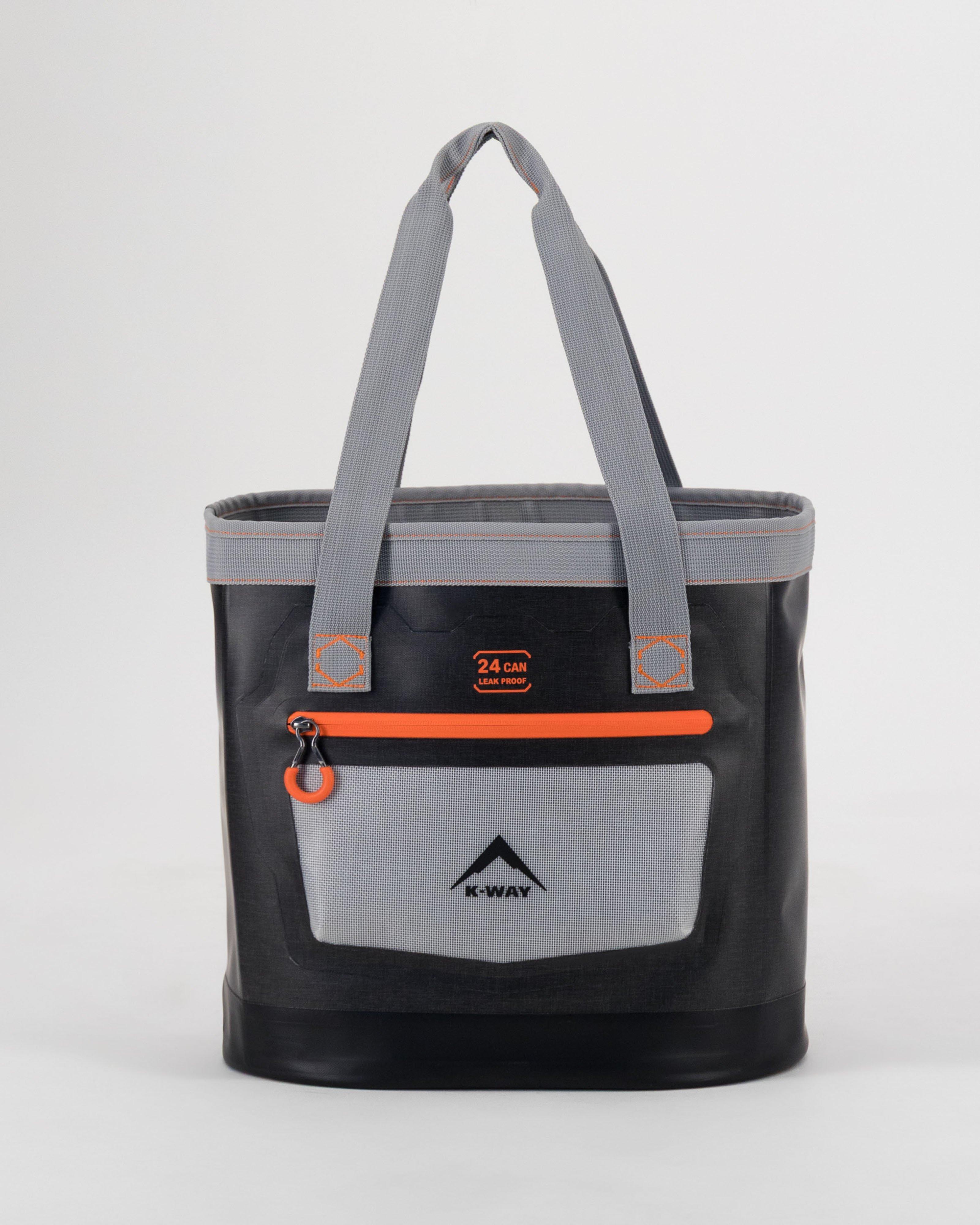K-WAY Welded 24 Can Carrier Bag -  Graphite