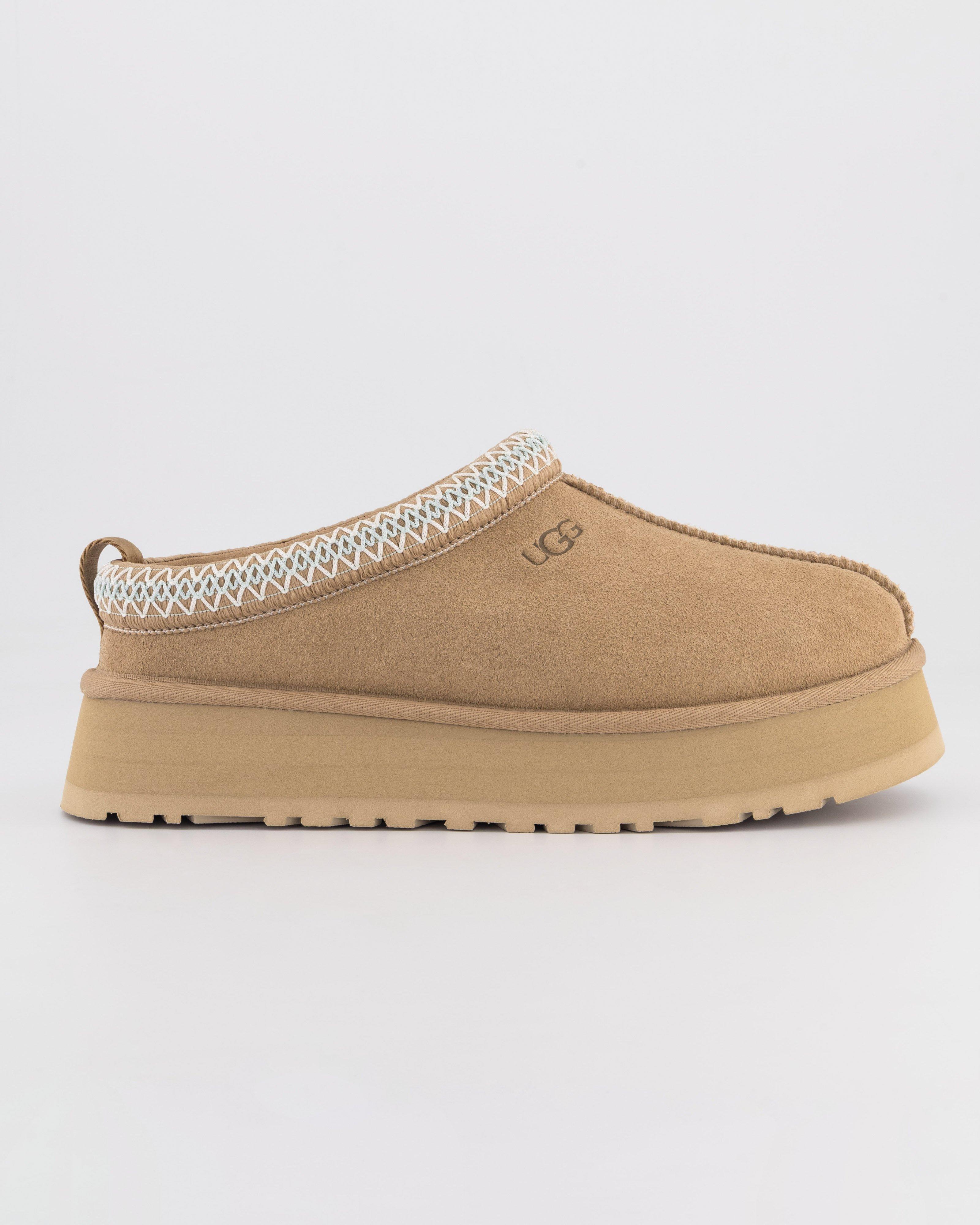 UGG Women's Tazz II Platform Slip-On Shoe -  Taupe
