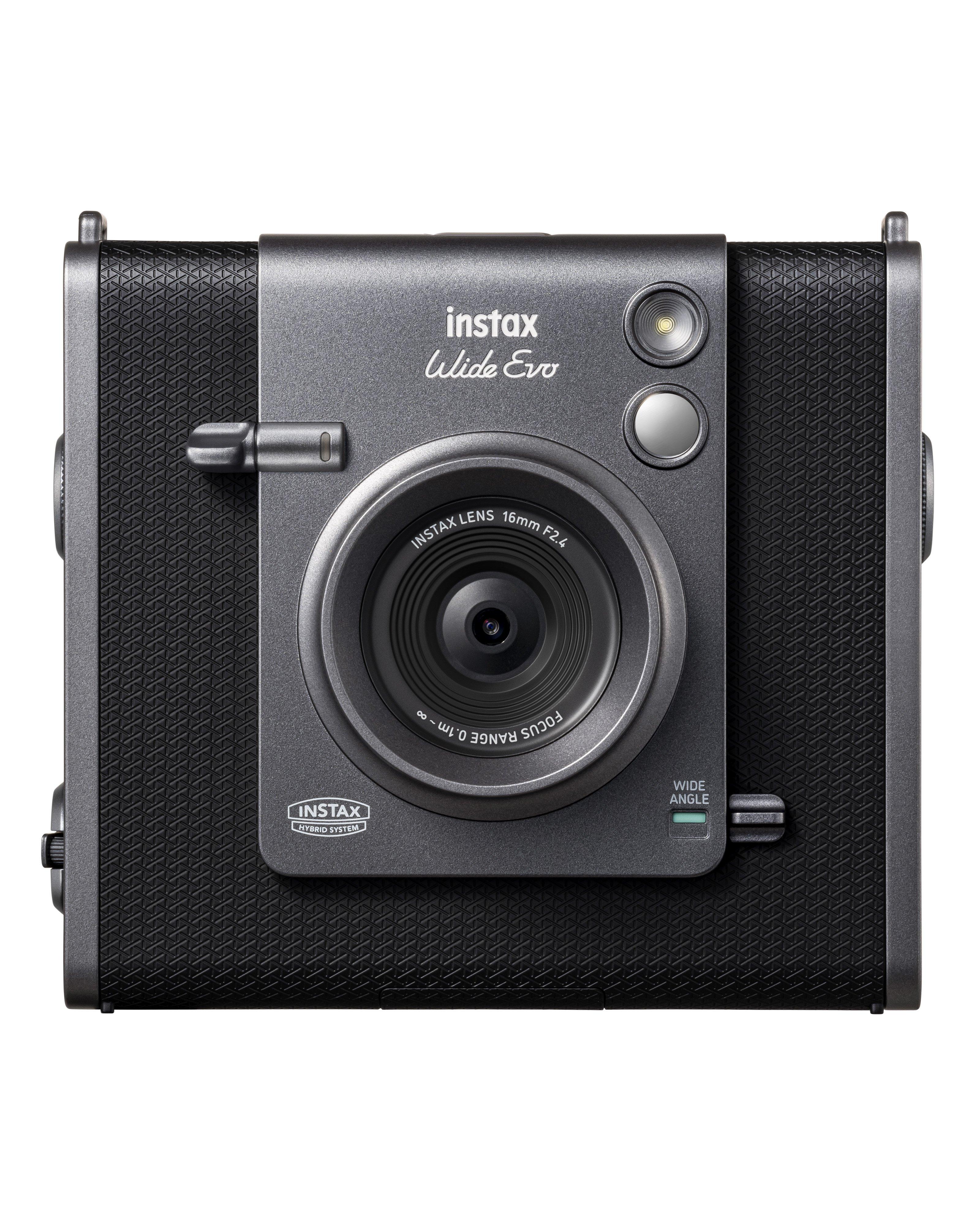 Fujifilm Instax Wide Evo Hybrid Instant Camera -  Black