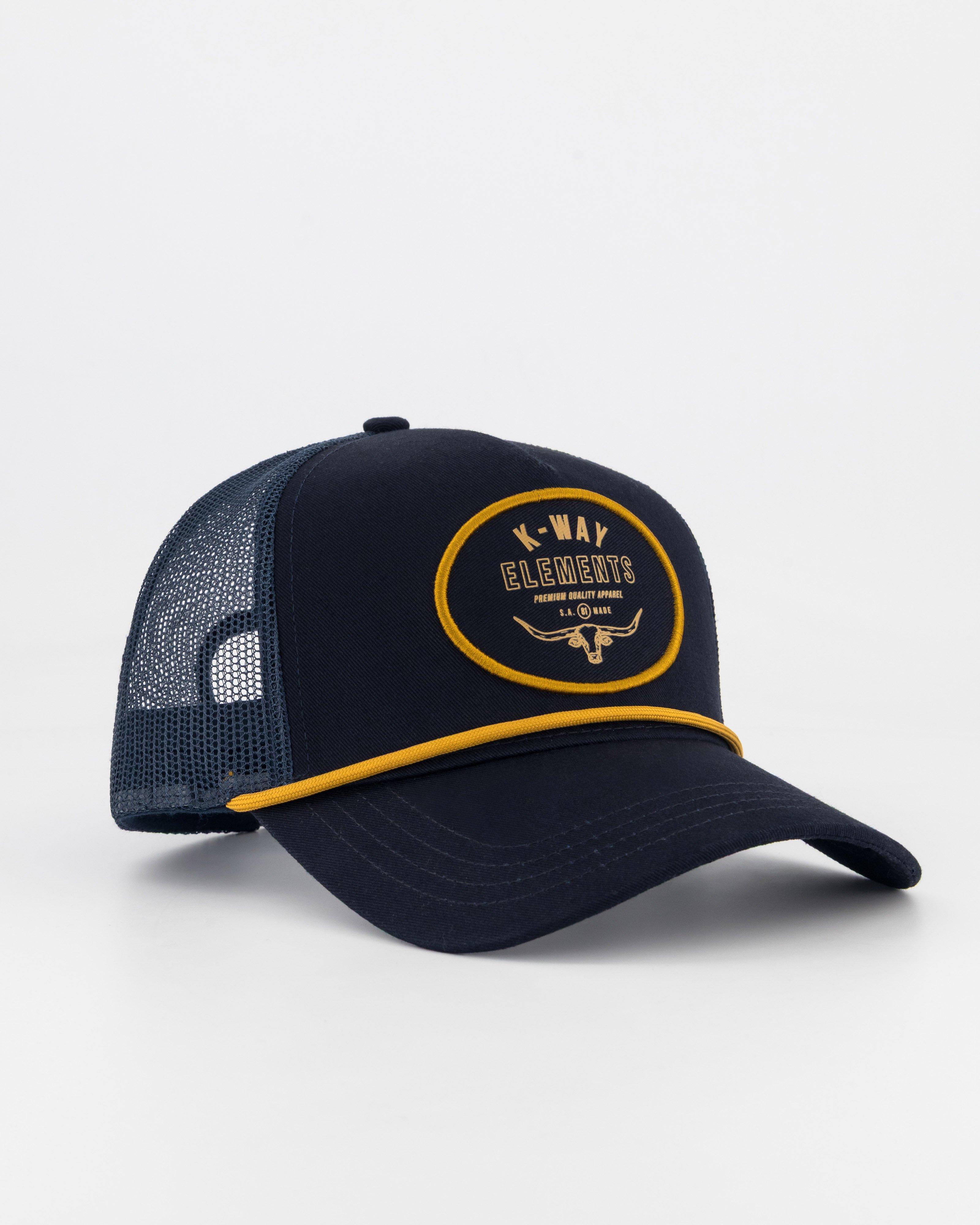 K-Way Elements Men’s Horn Trucker Cap -  Navy