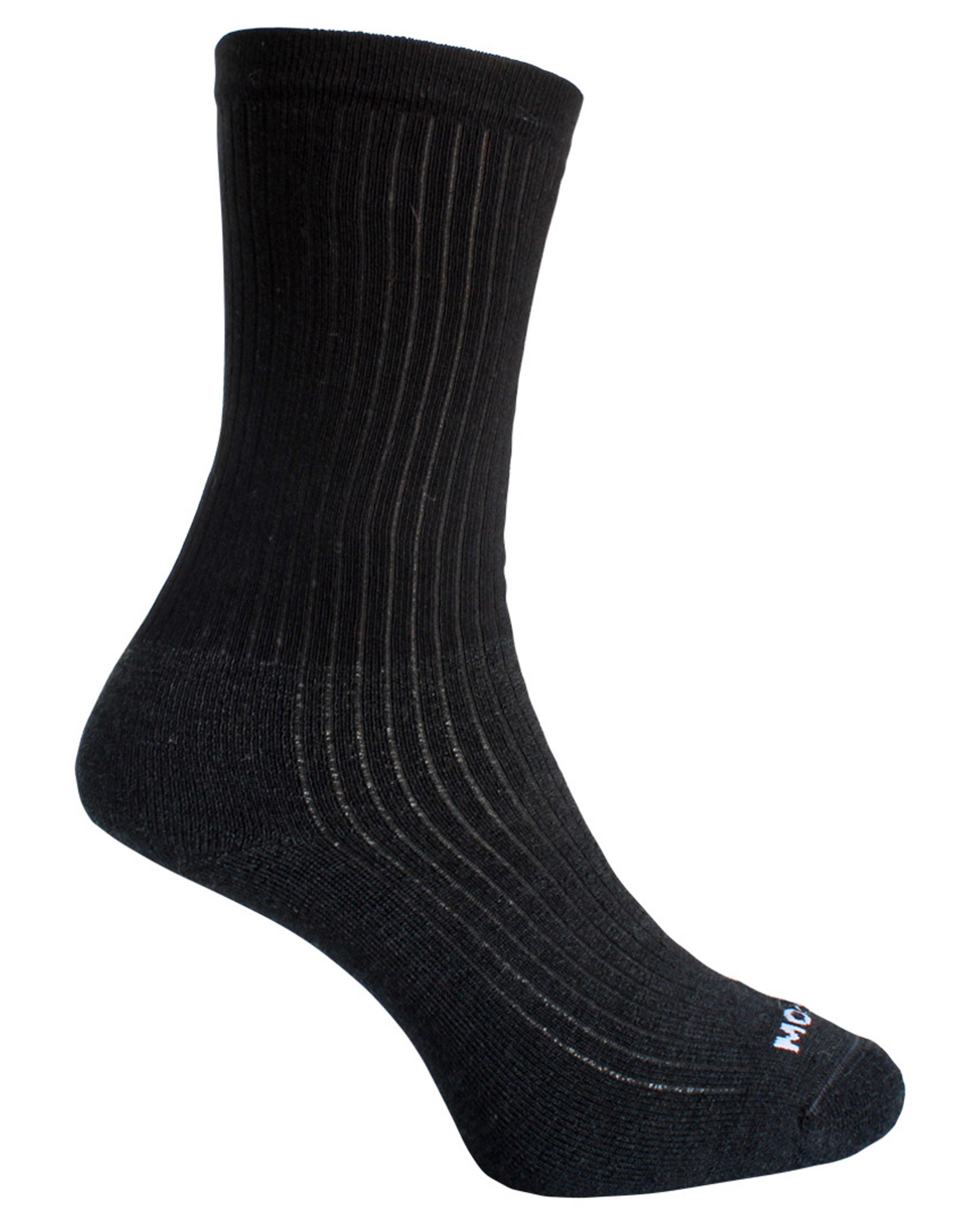 Cape Mohair Diabetic Socks -  Black