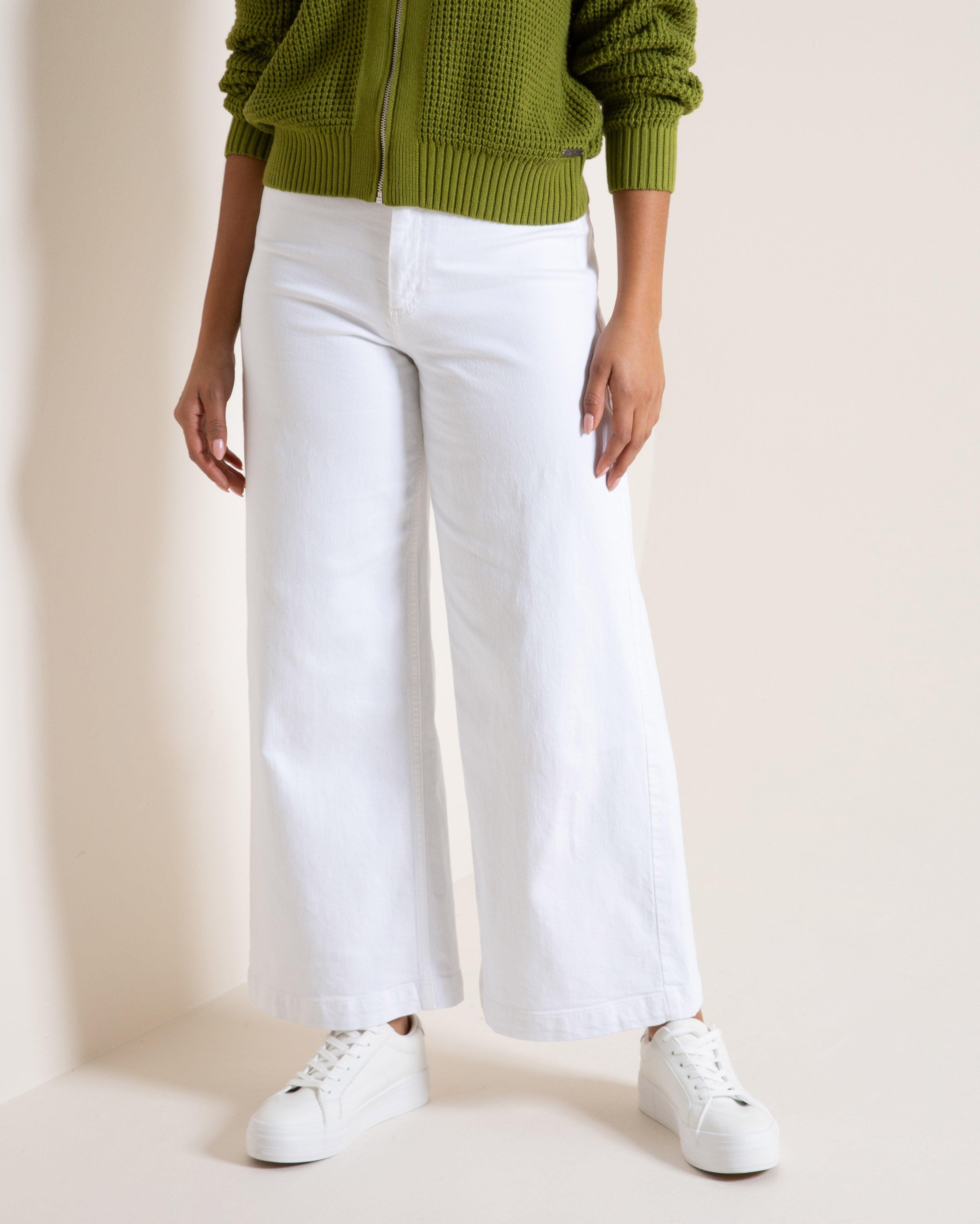 Old Khaki Women's Indie Wide-Leg Jeans -  Milk