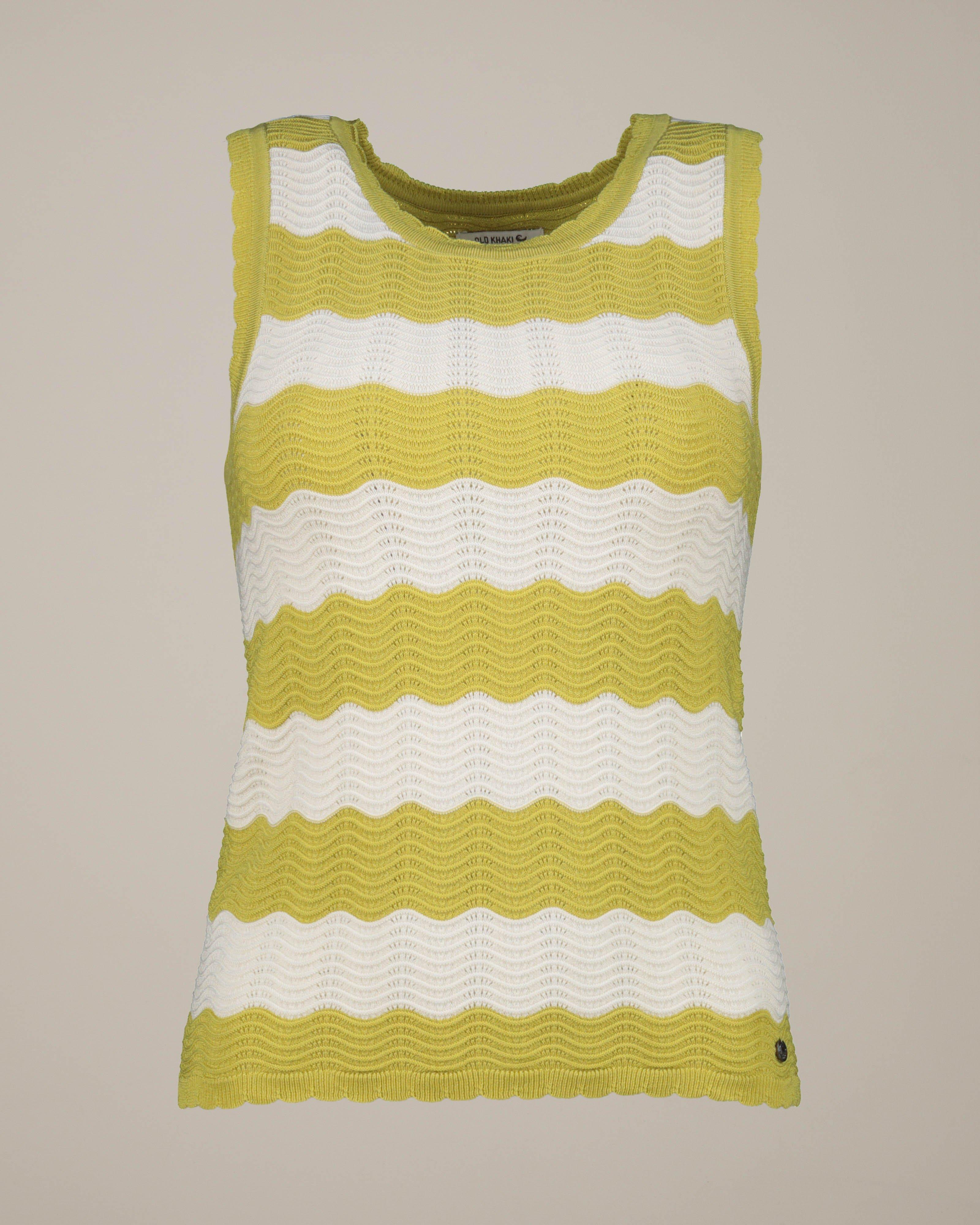 Old Khaki Women's Tara Scallop Cami -  Chartreuse