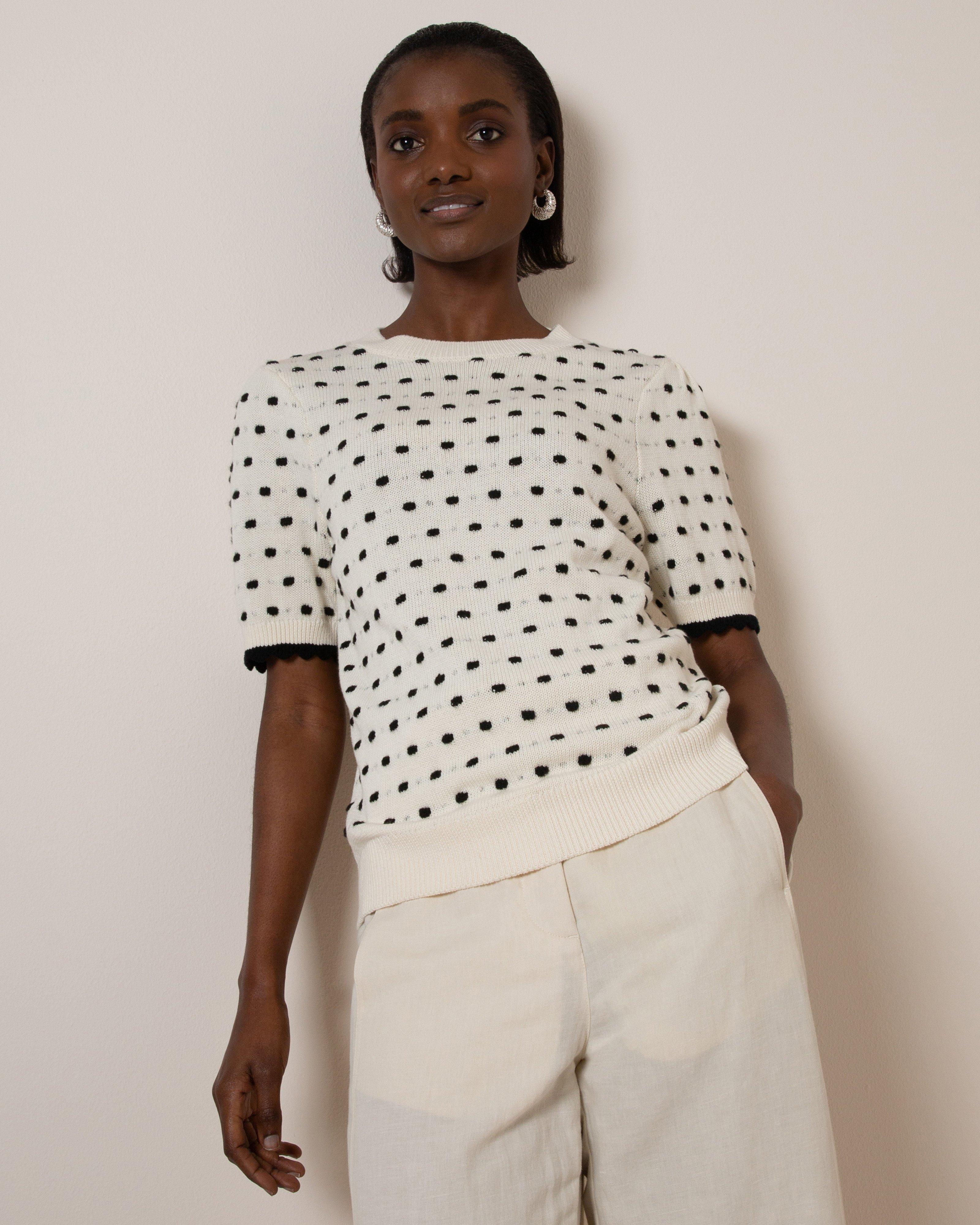 Serenity Two Tone Knit Top - Poetry Clothing Store