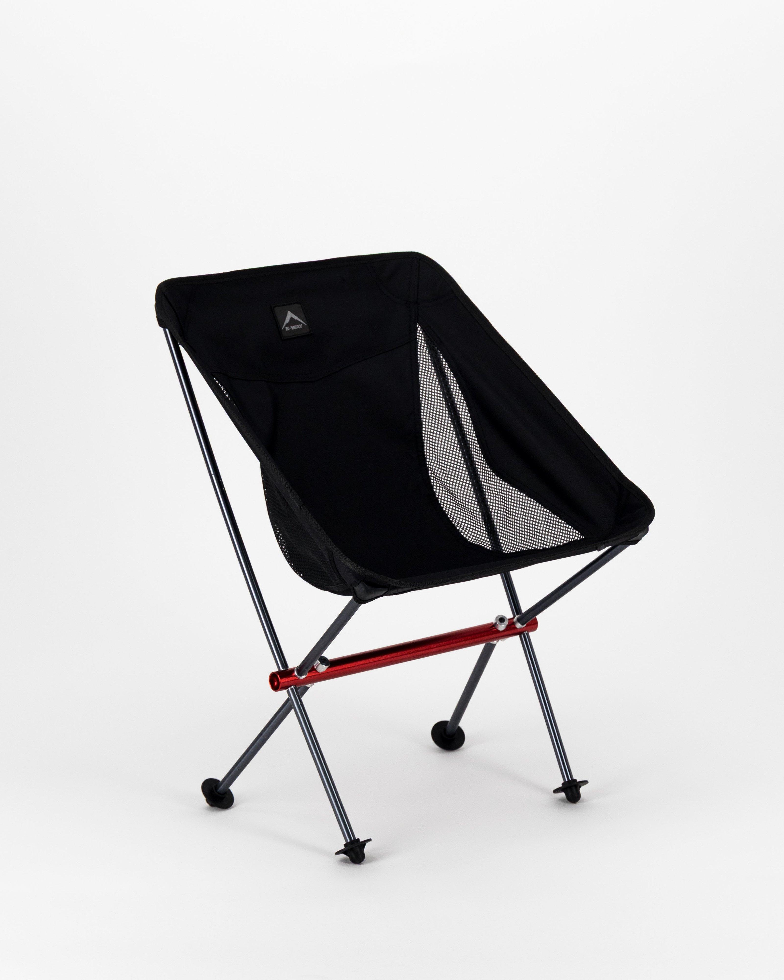 K-Way Hyperlite Camping Chair -  Black