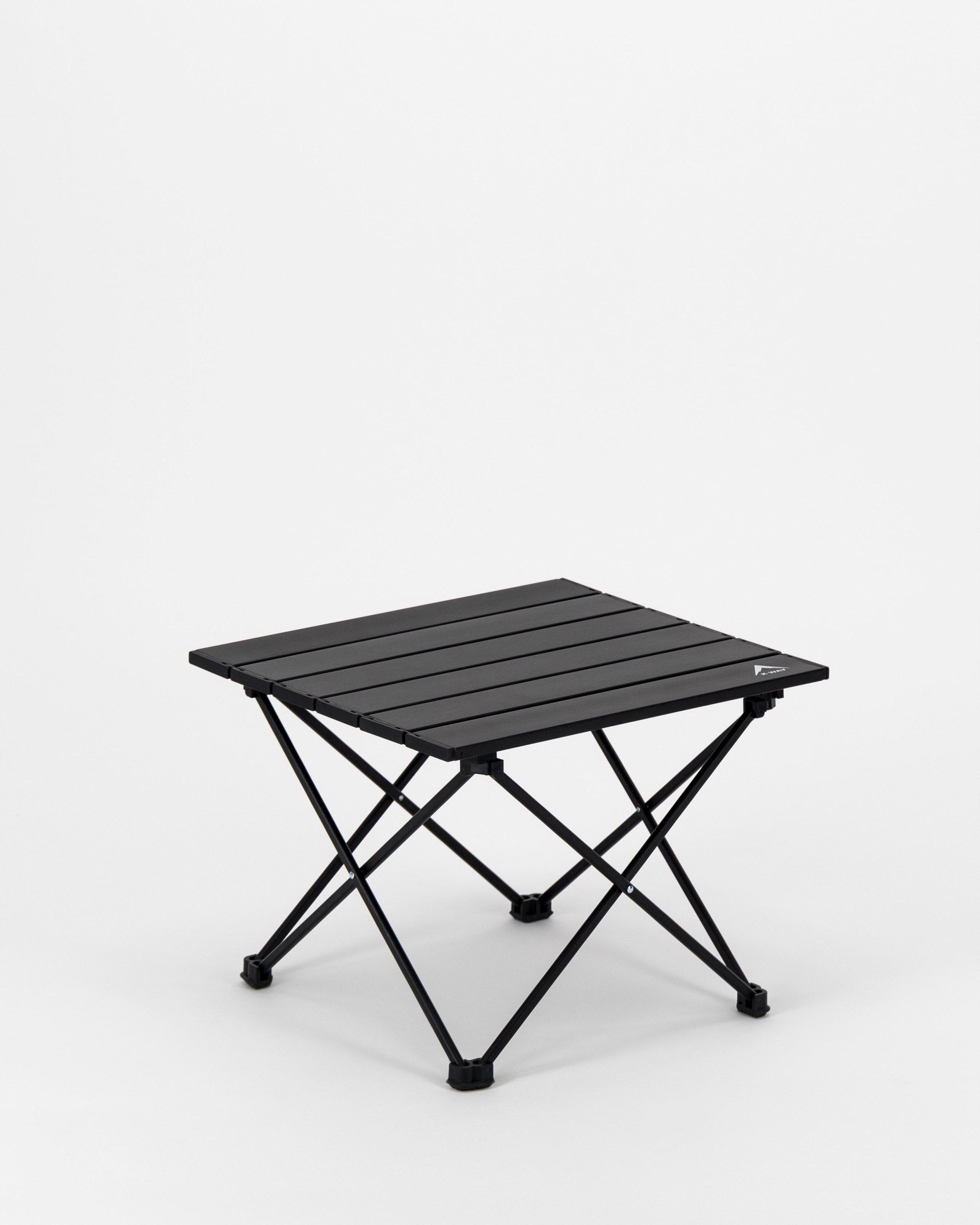 K-Way Alu-Lite & Compact Travel Table -  Black