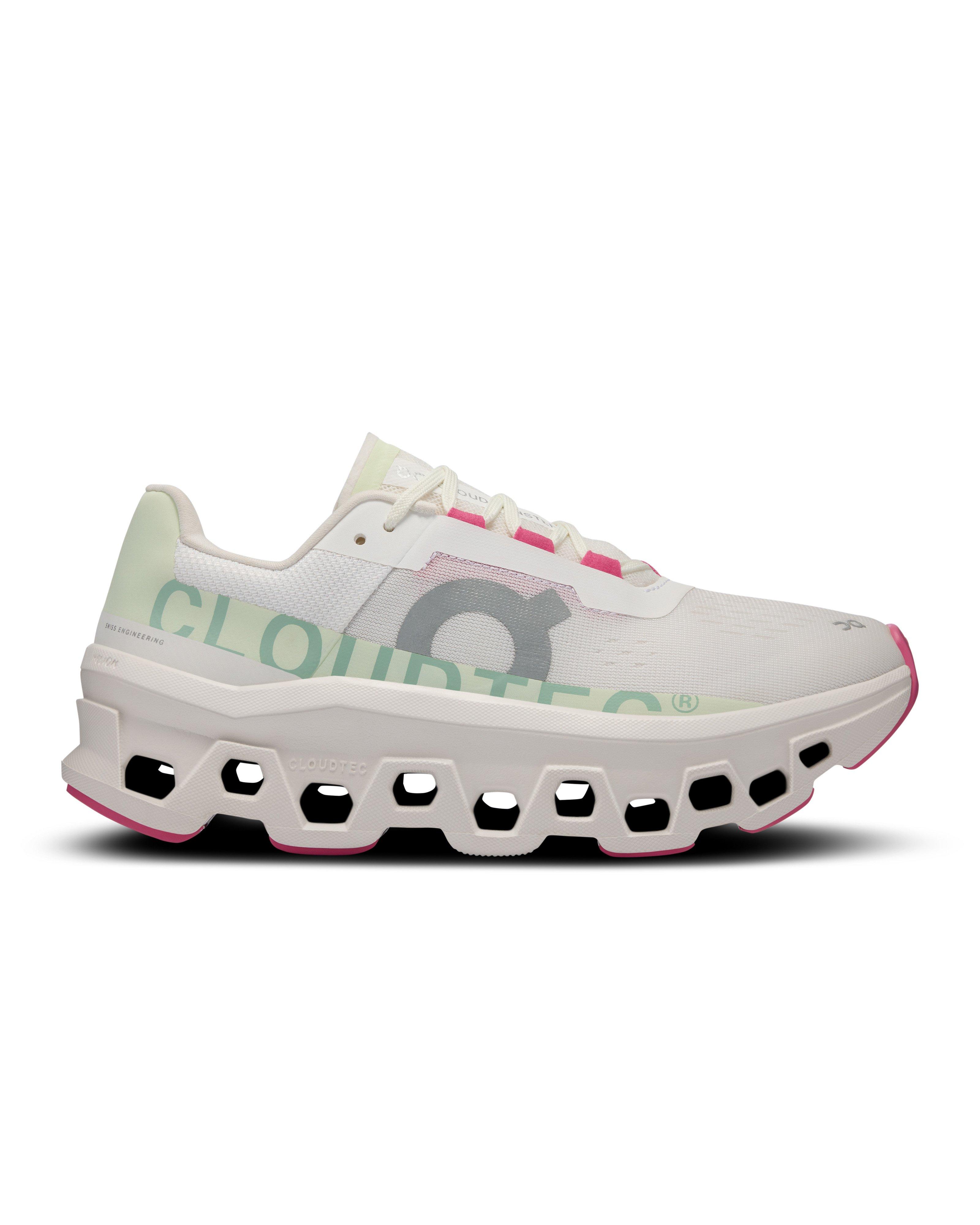 ON Women's Cloudmonster Road Running Shoes -  White