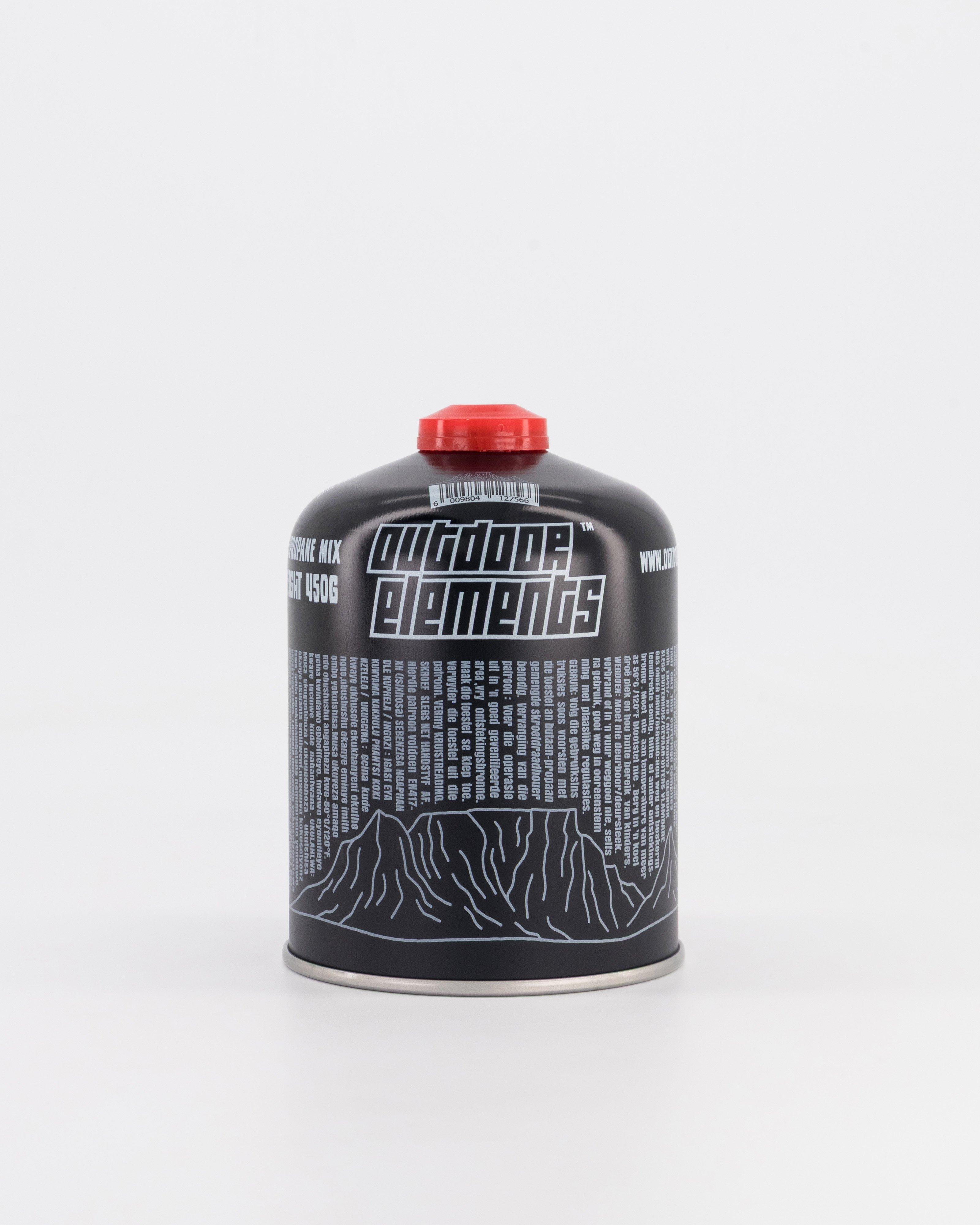 Outdoor Elements 450g Gas Cartridge -  No Colour