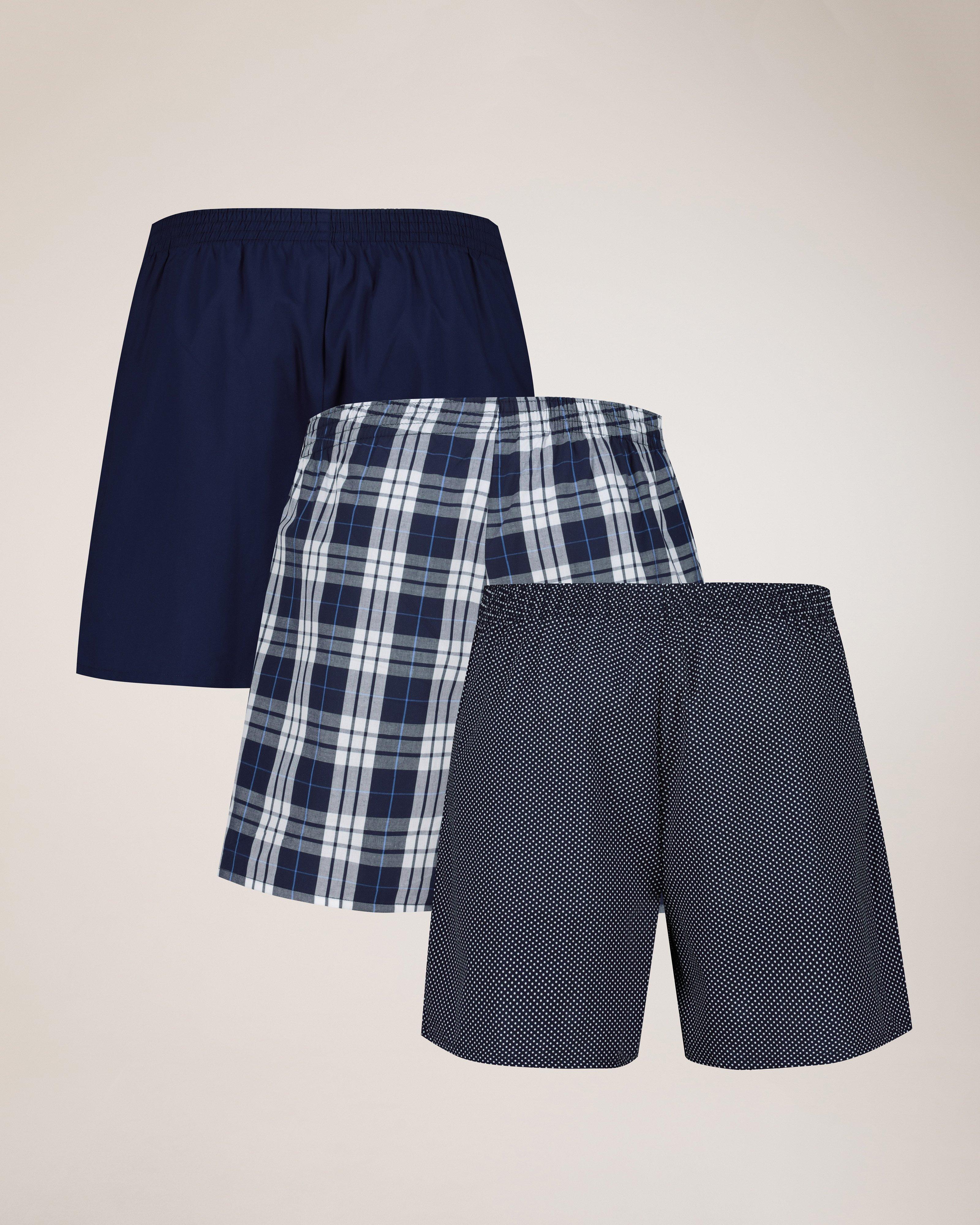 Men's Cedric Woven Boxer 3-Pack | Old Khaki