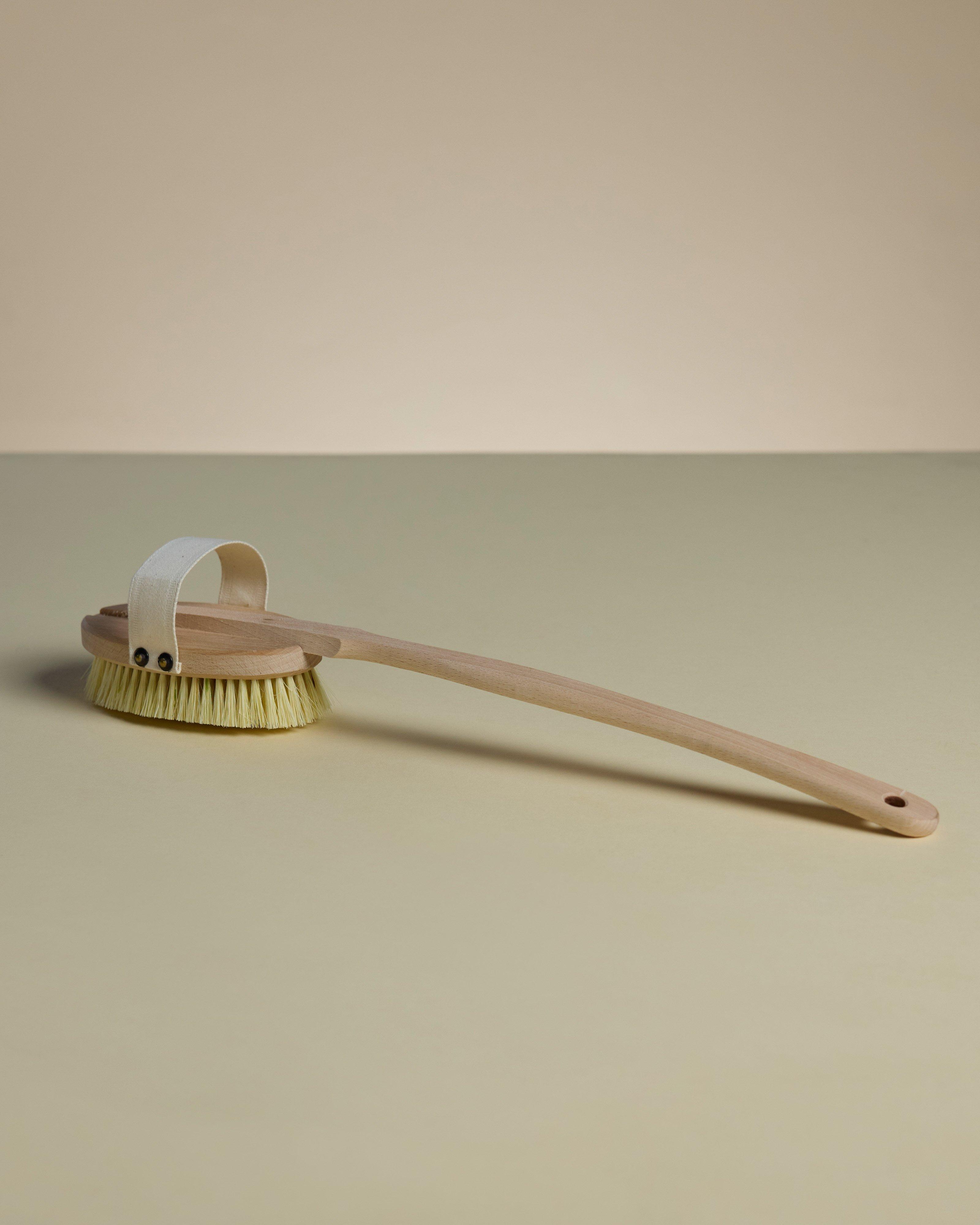 Redecker Hard Bath Brush -  Brown