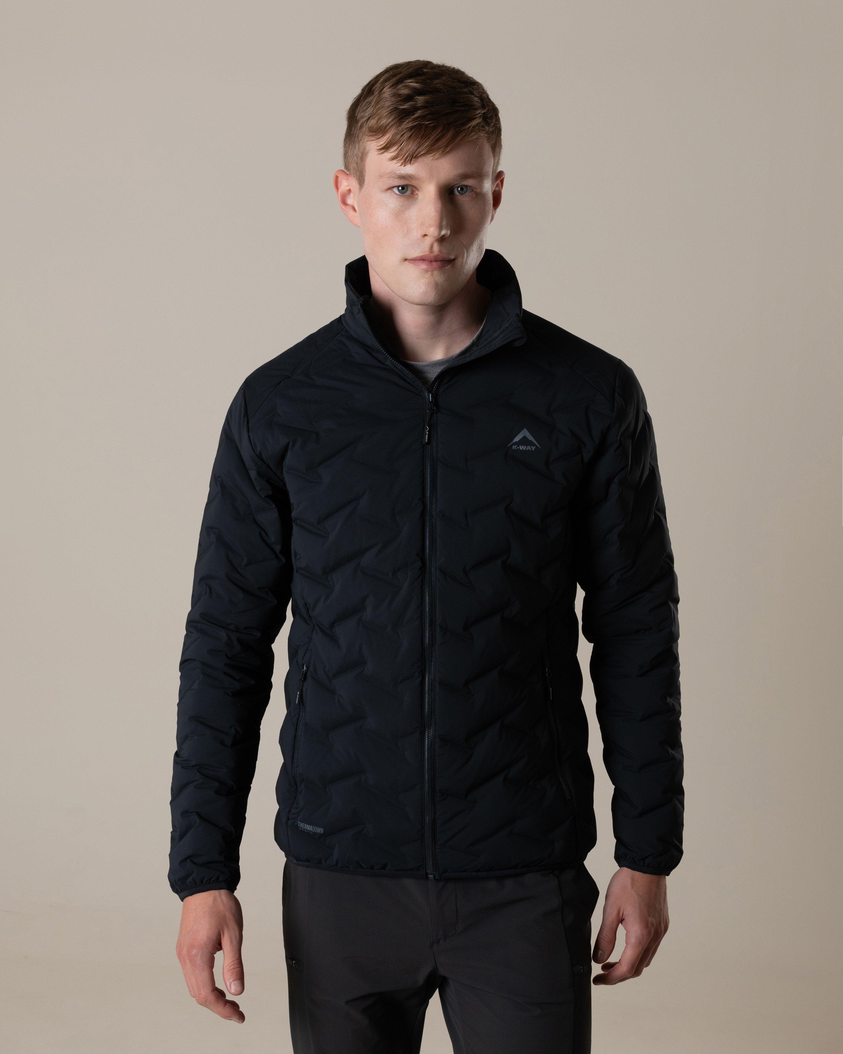 K-Way Men's Summit Peak Down Jacket 2.0  -  Black