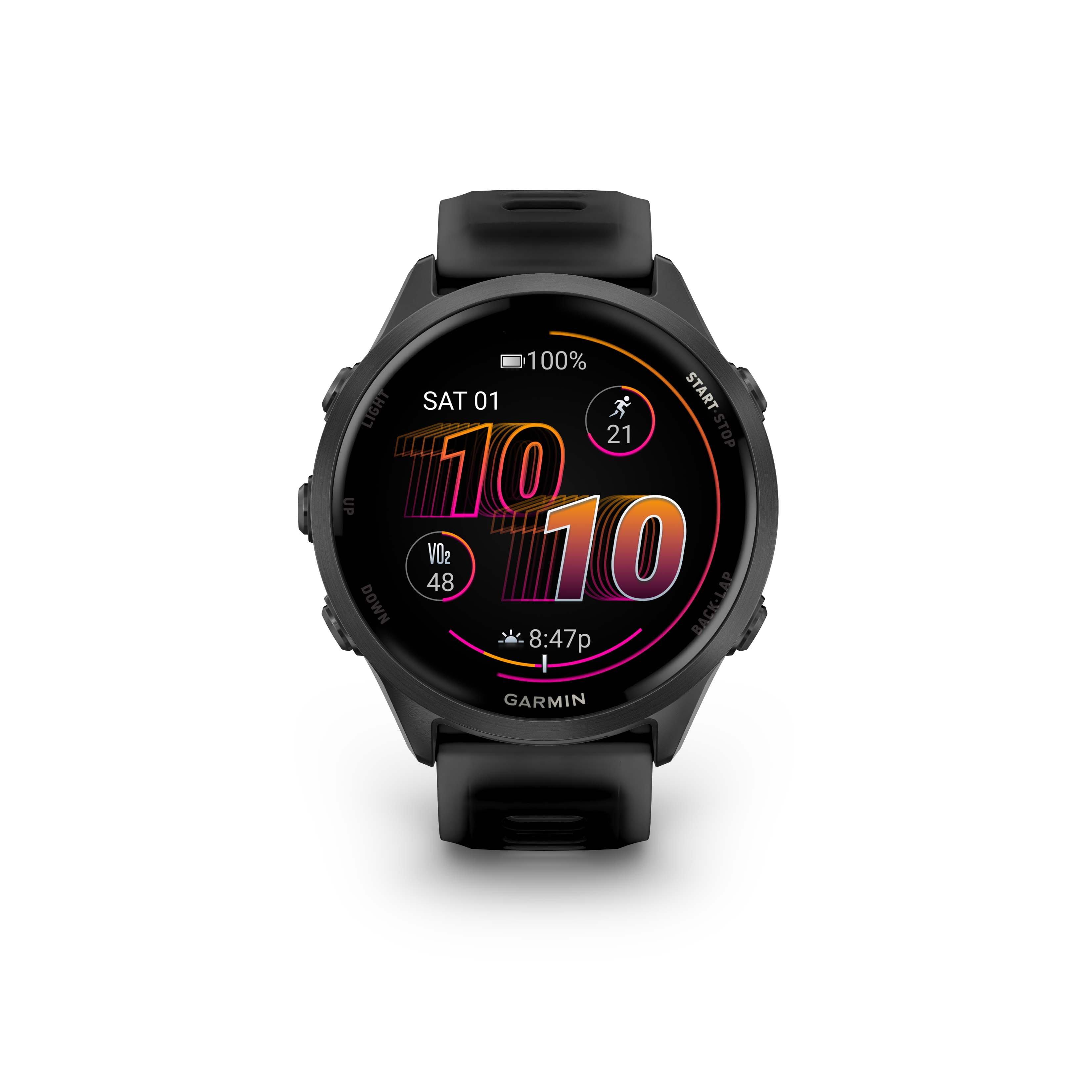 Garmin Forerunner 570 47MM Smartwatch -  Black