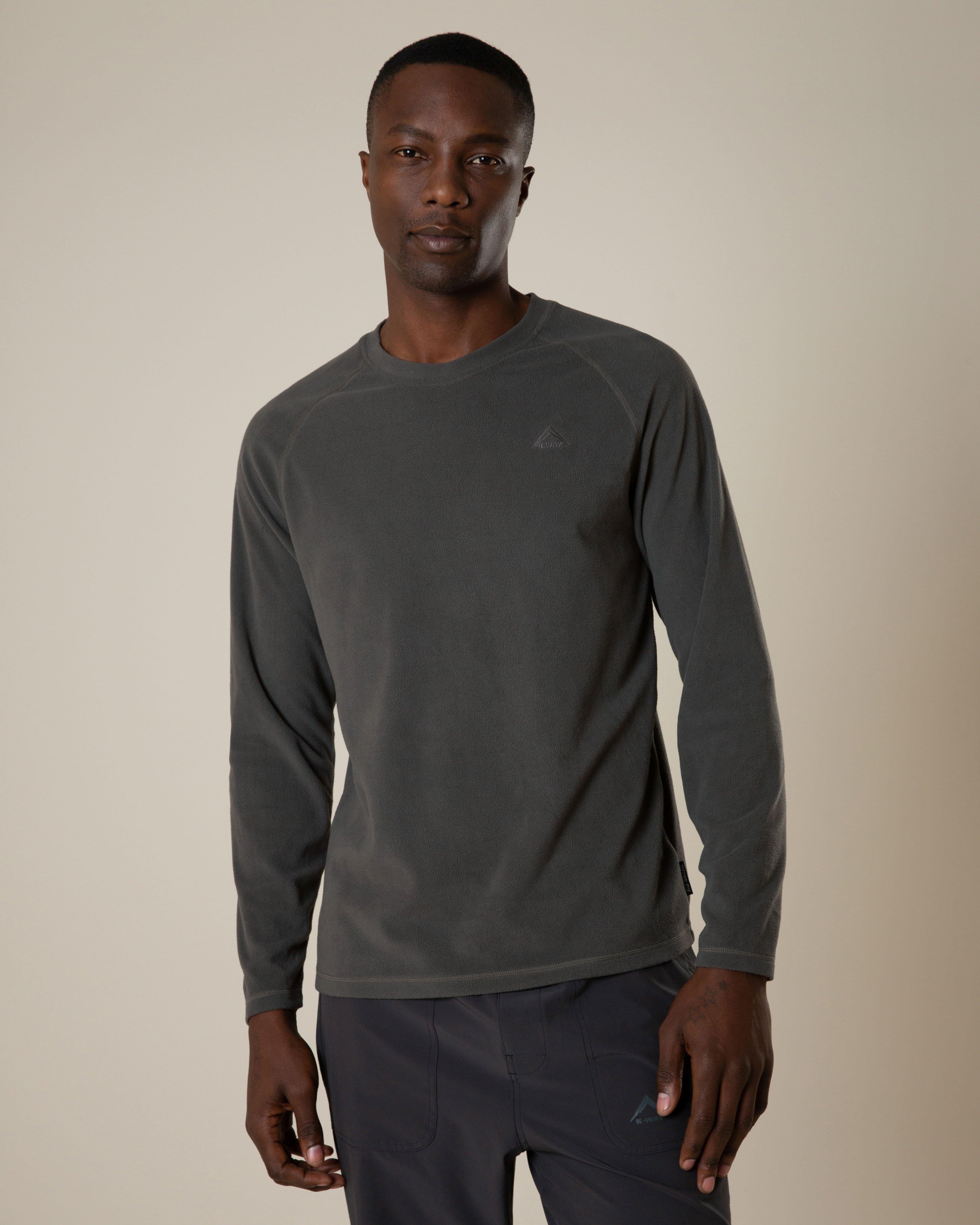 K-Way Men's VentureLite Fleece Top -  Brown