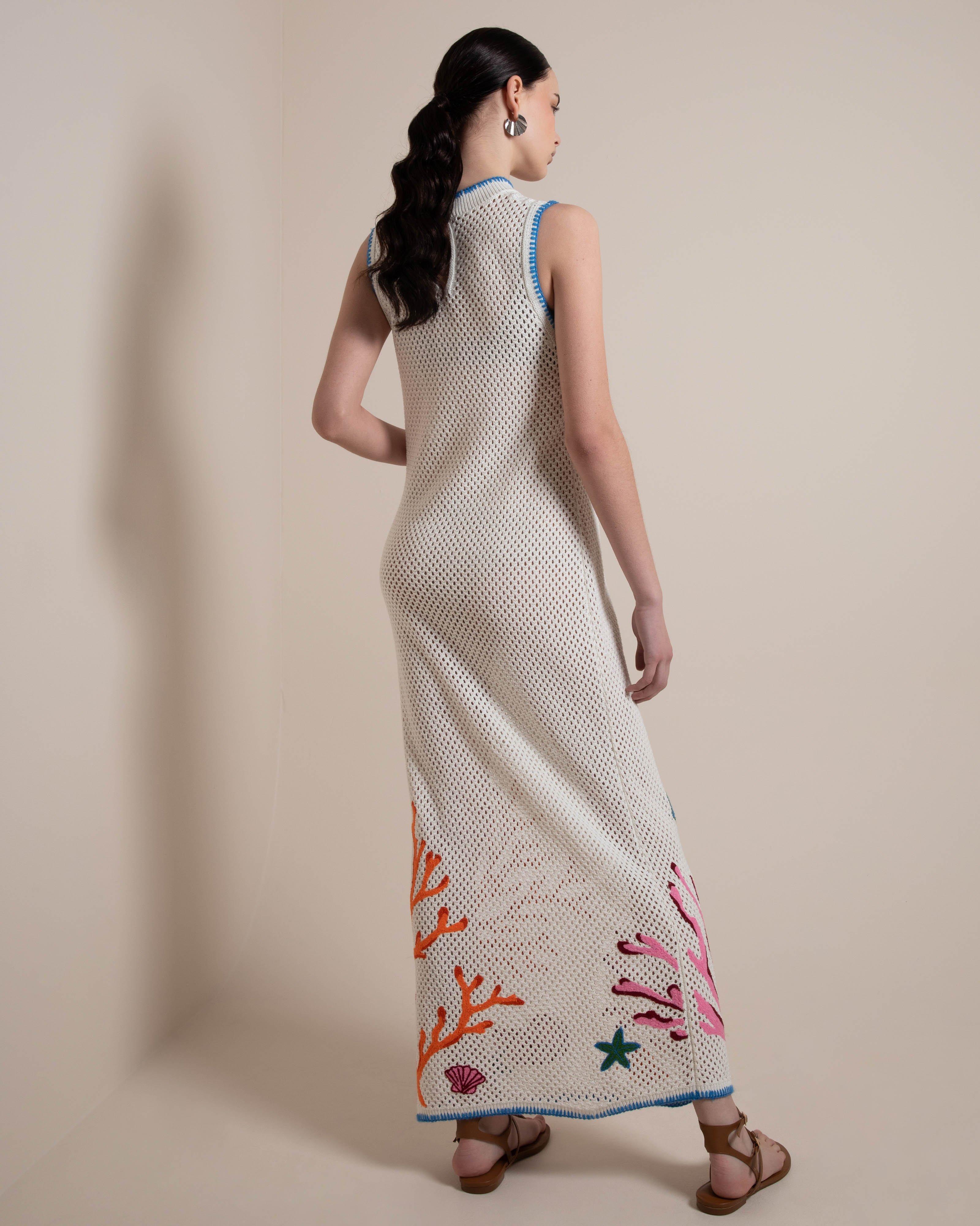 poem knit dress Gamma Rose Quartz Ombre Grey Mini Knit Dress