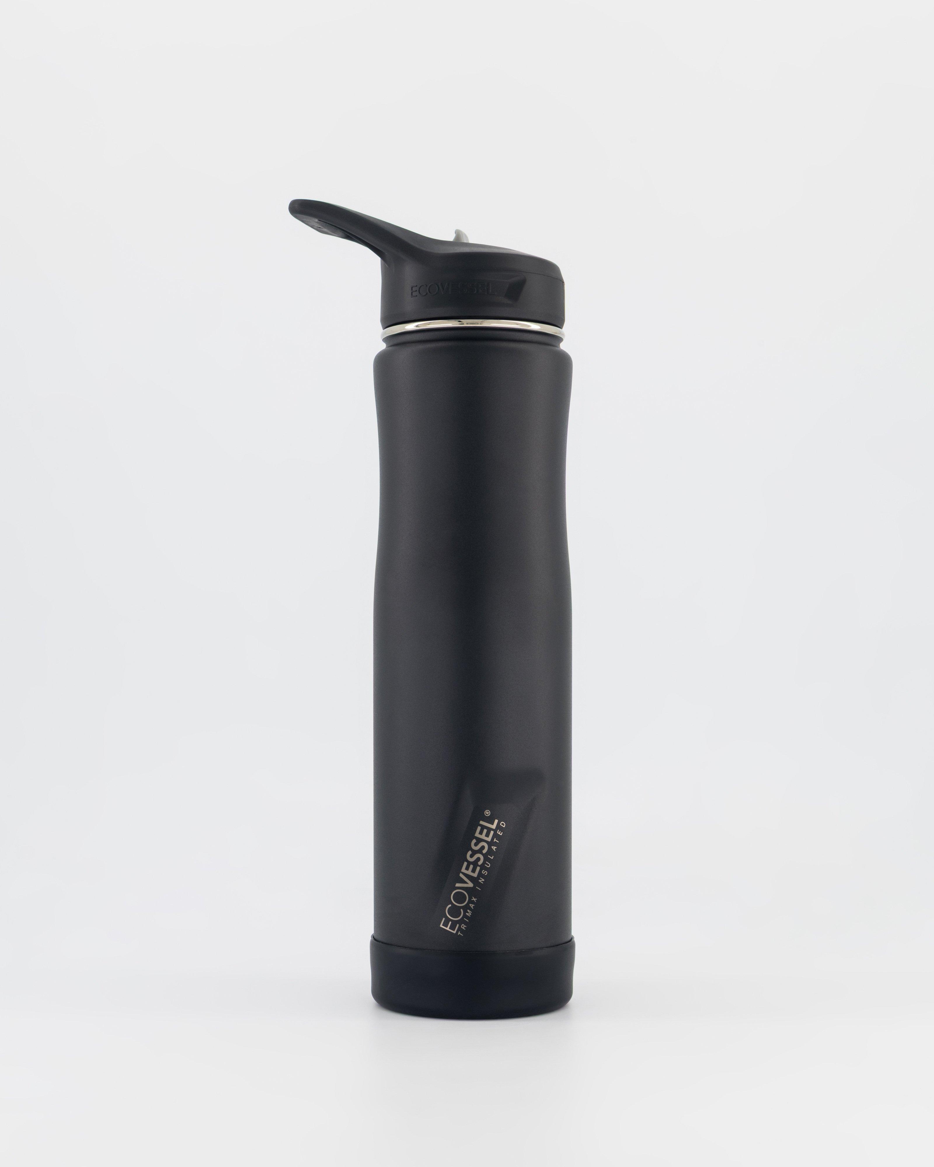 Ecovessel 709ml Summit Flip Spout Trimax Insulated Bottle -  Black