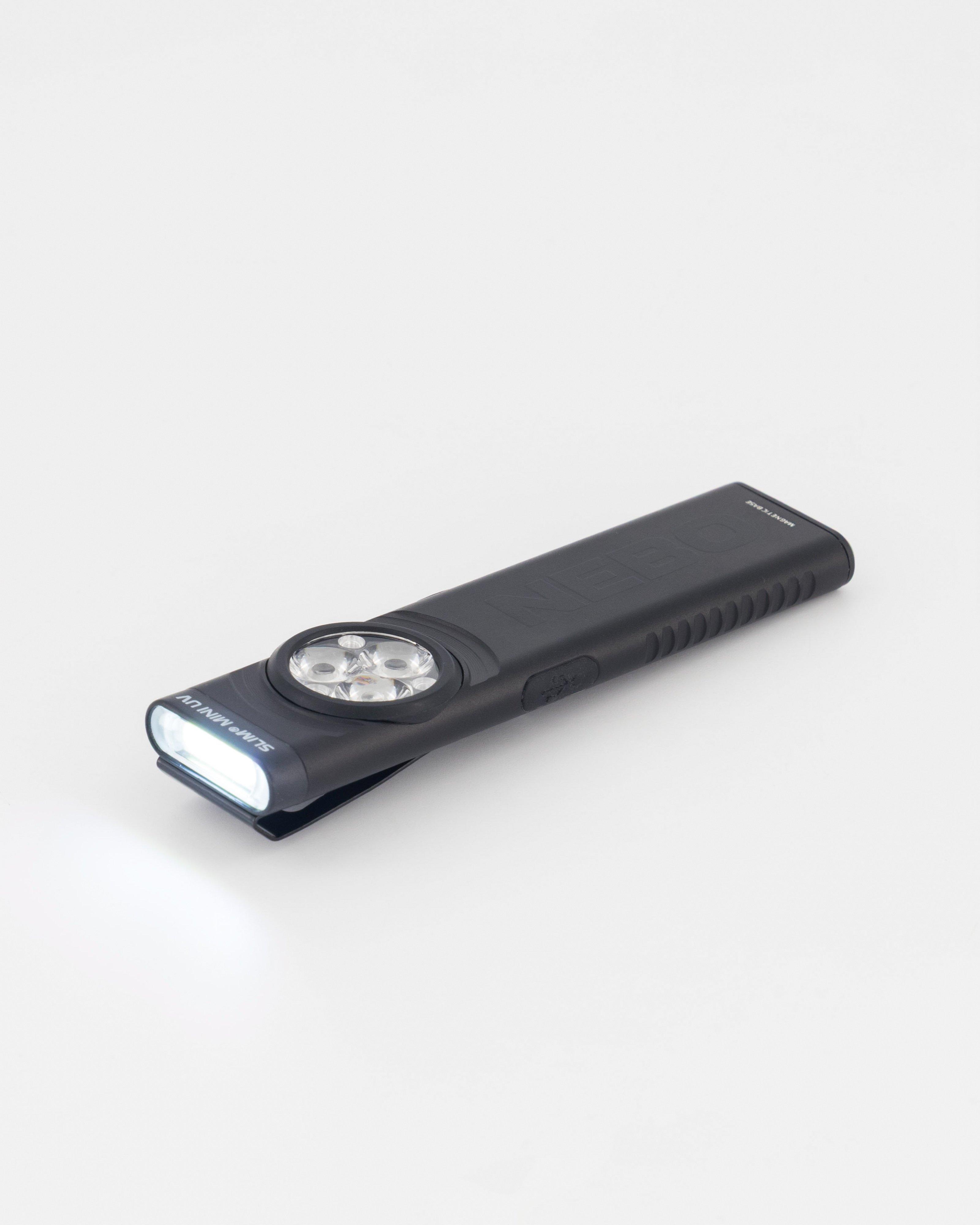 Nebo Slim Mini UV RC Flashlight -  Grey
