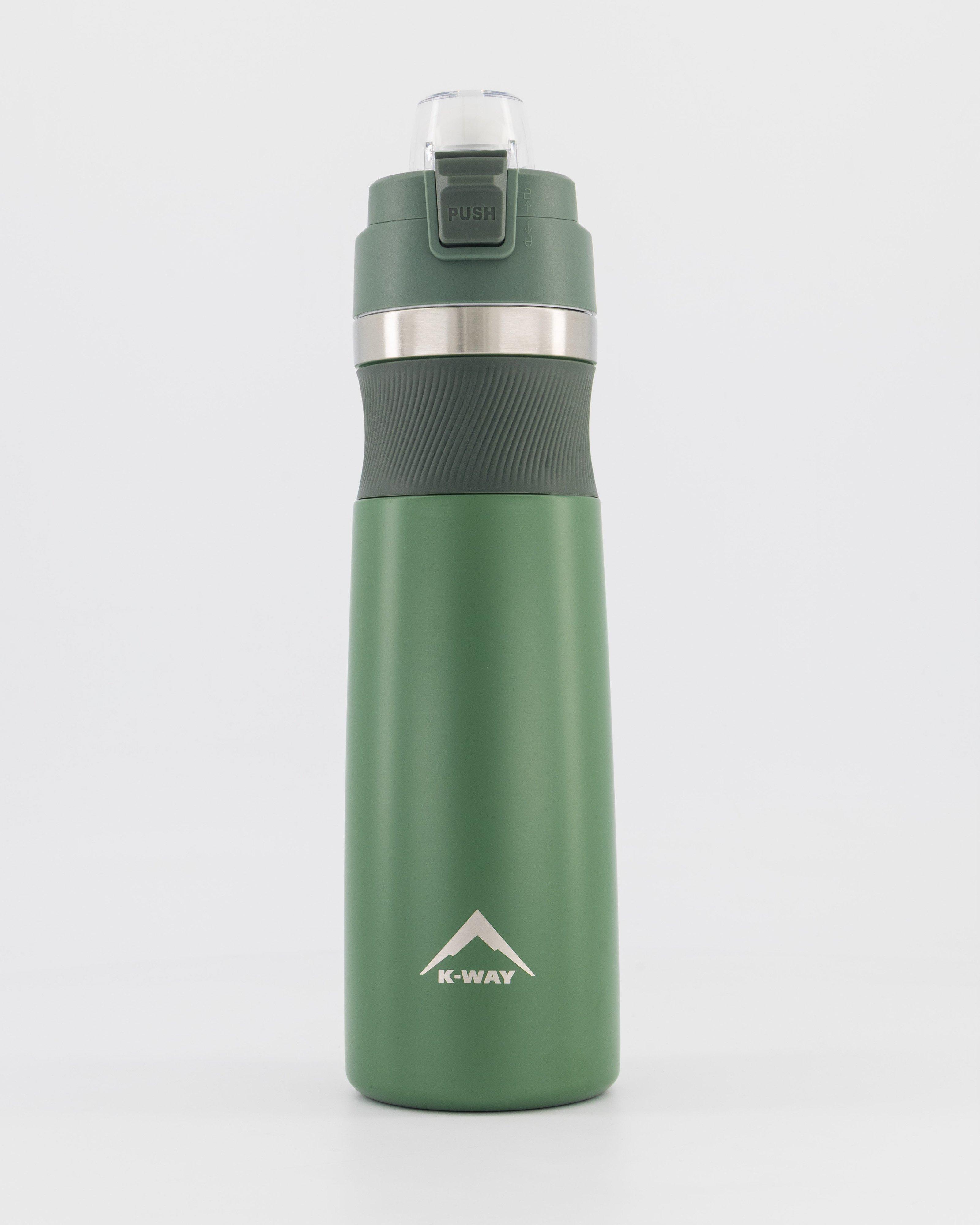 K-Way 900ml Duo Flow Insulated Bottle -  Green