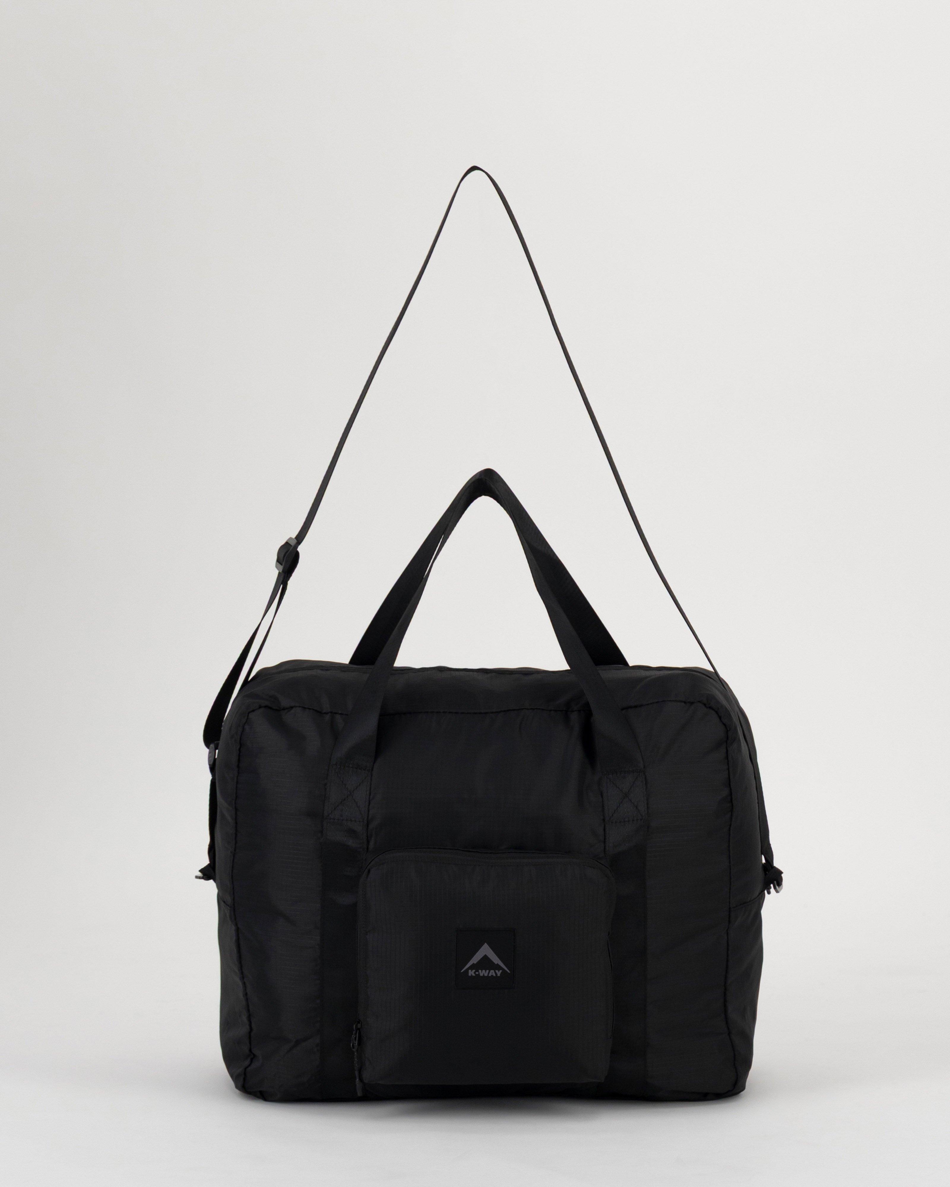 K-Way 30L Packable Duffel Bag -  Black