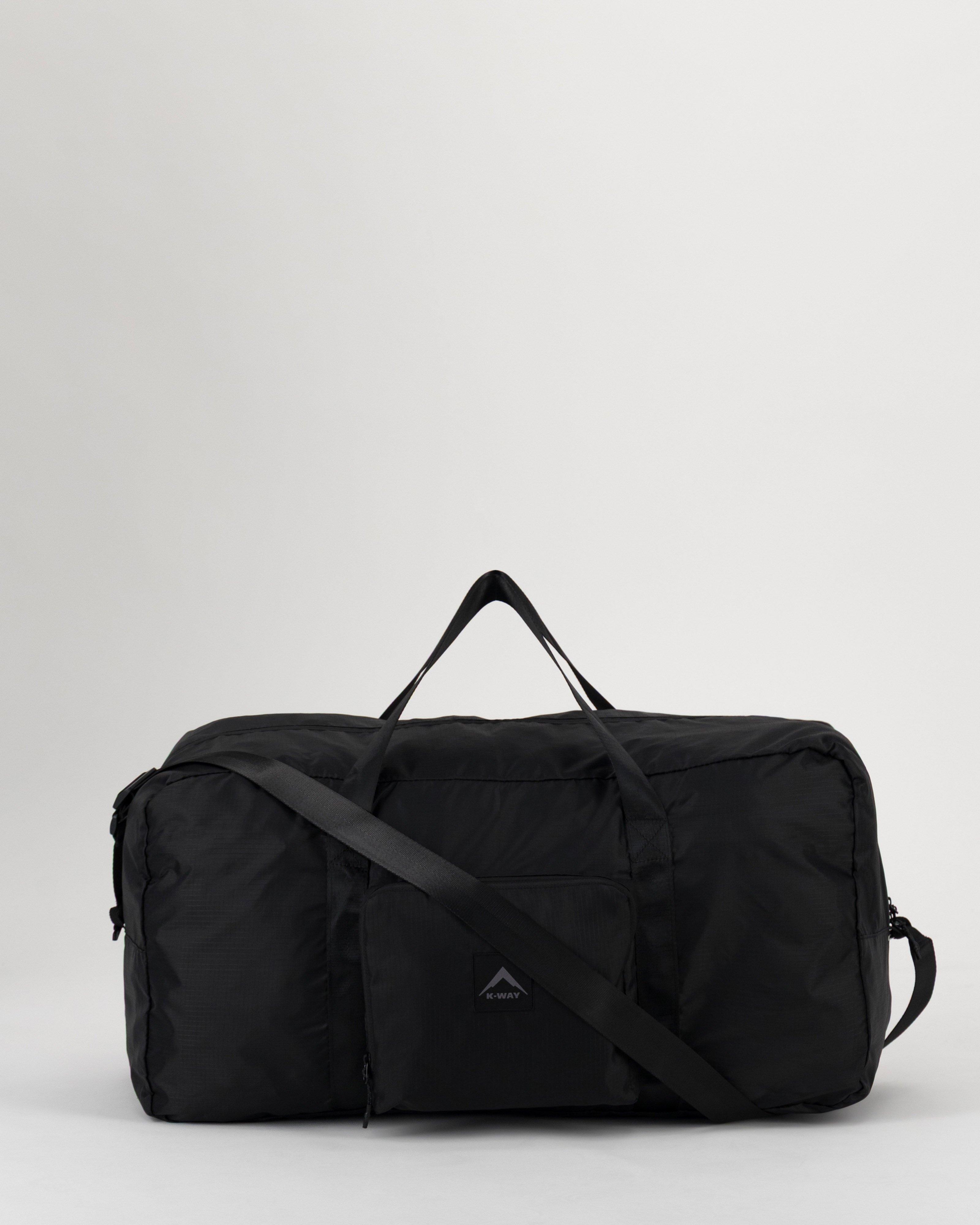 K-Way 60L Packable Duffel Bag -  Black