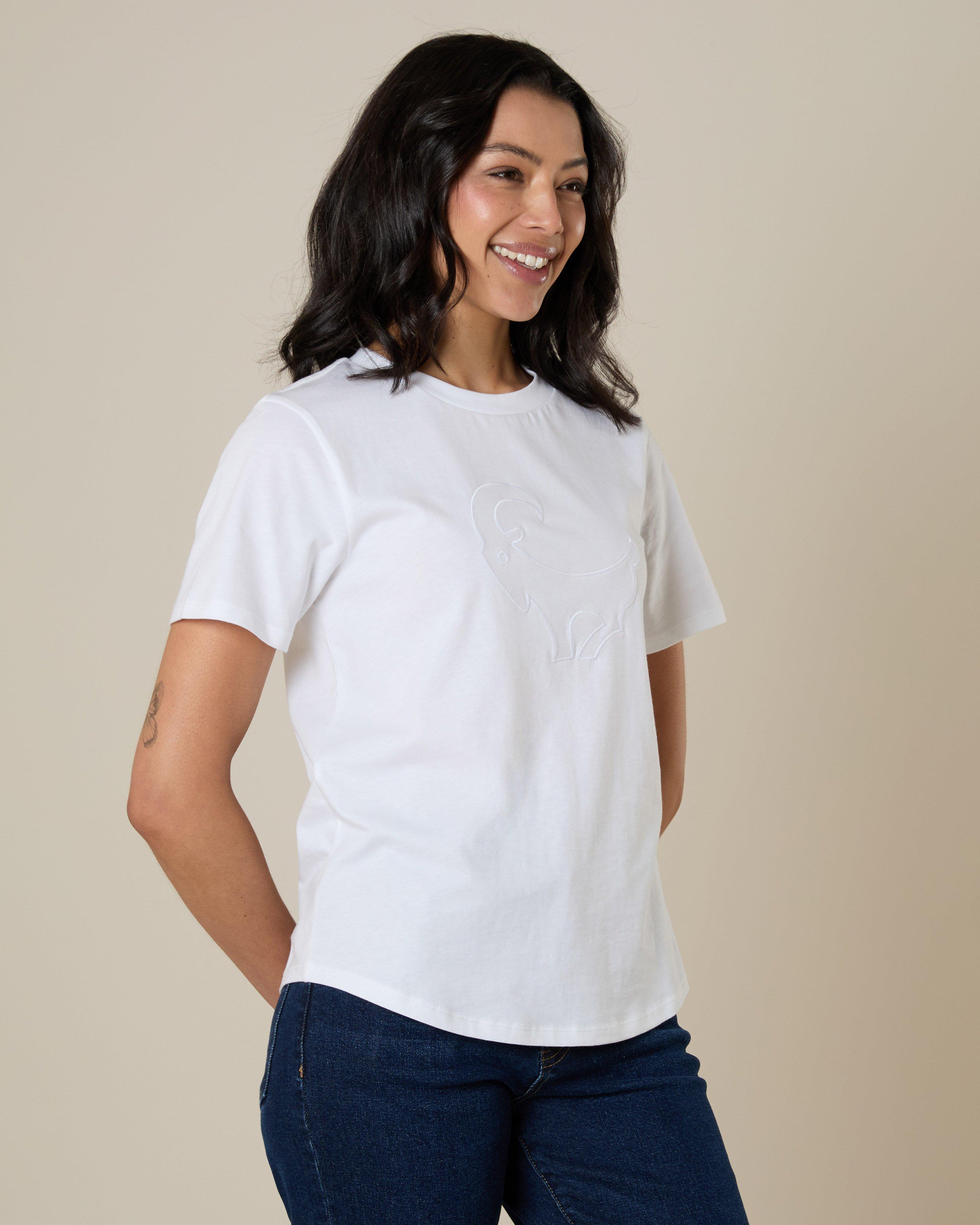 Old Khaki Women's Billie Heritage T-Shirt -  White