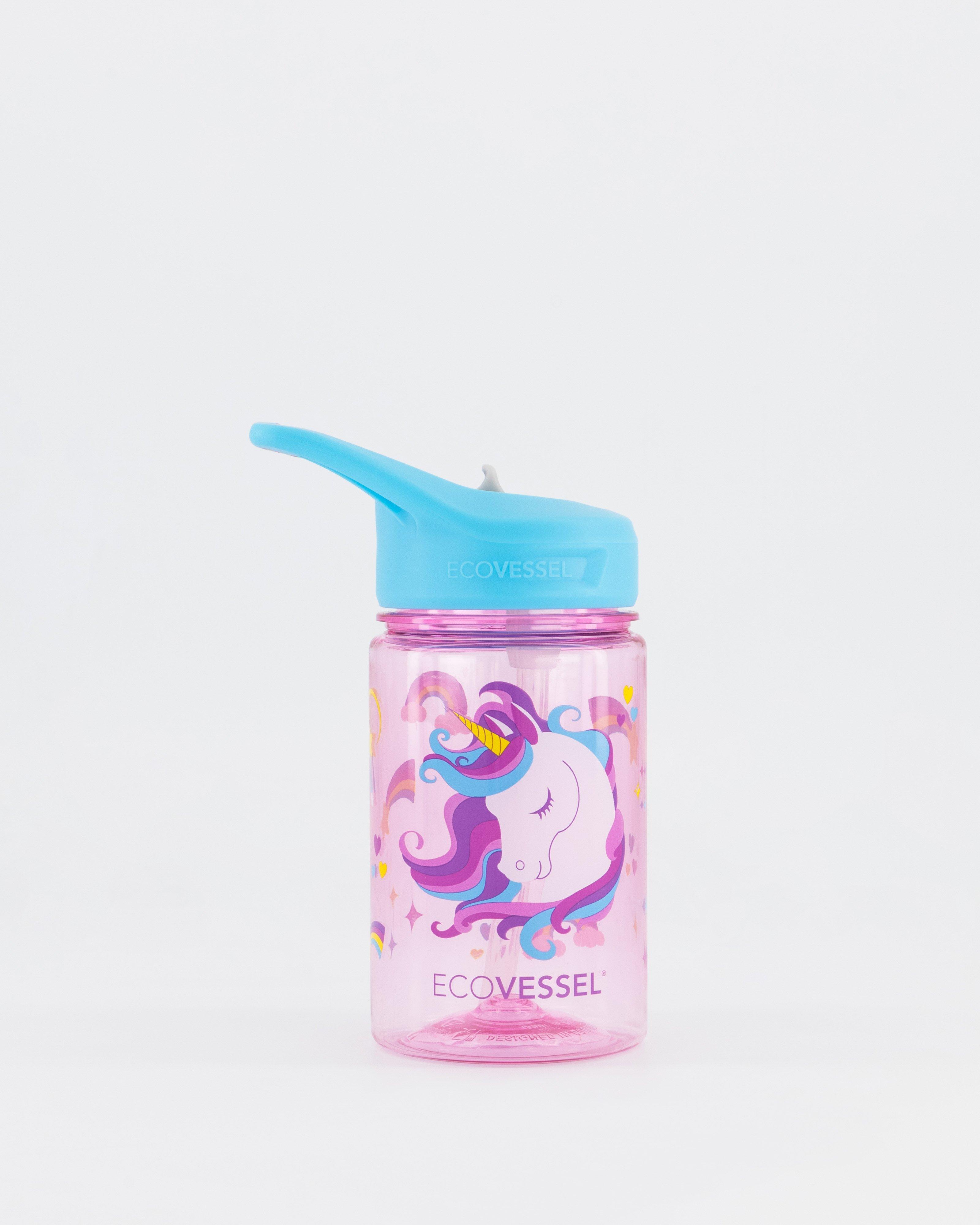 EcoVessel 355ml Kids Splash Tritan Bottle -  Purple