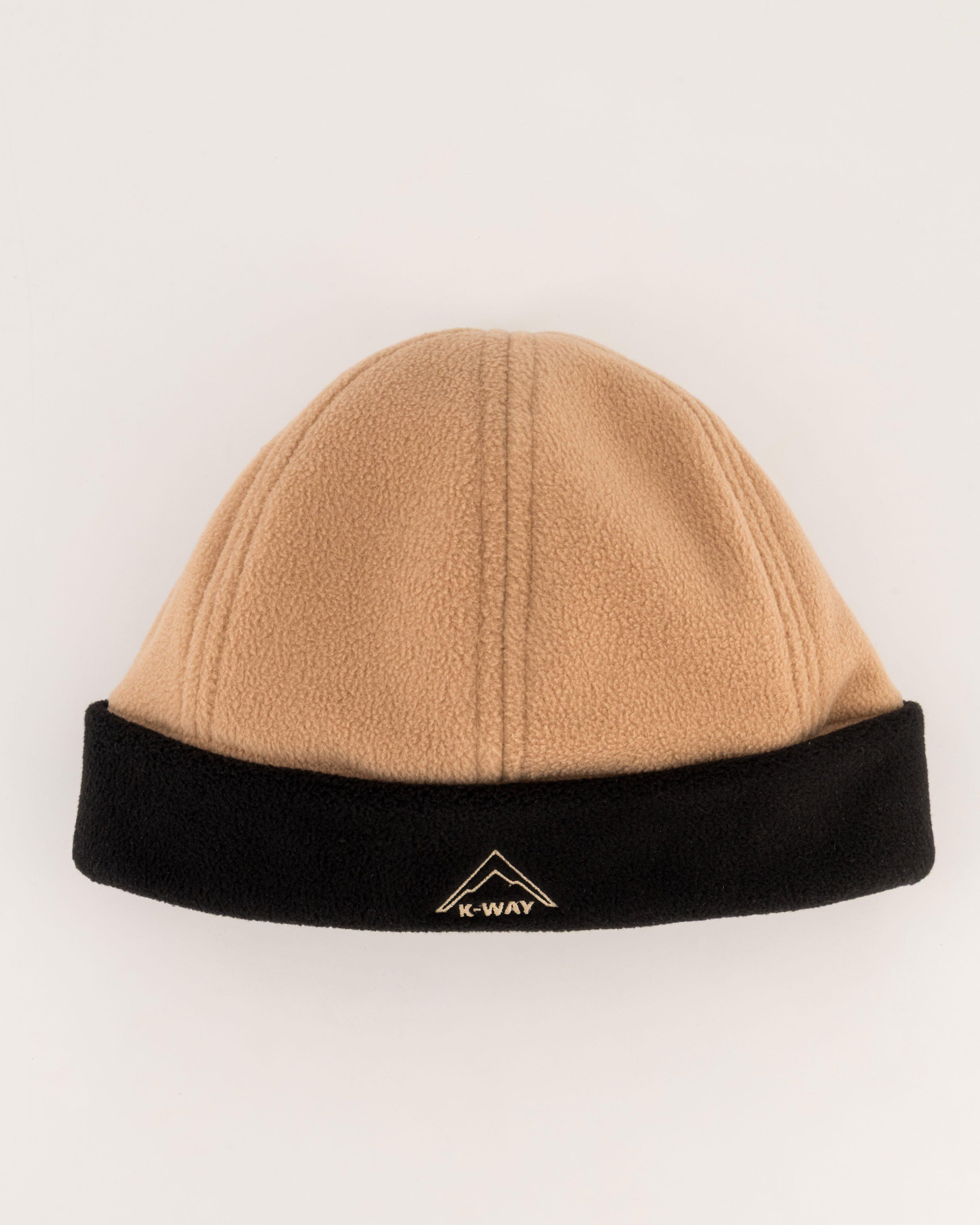 K-Way Fleece Outline Beanie -  Tan