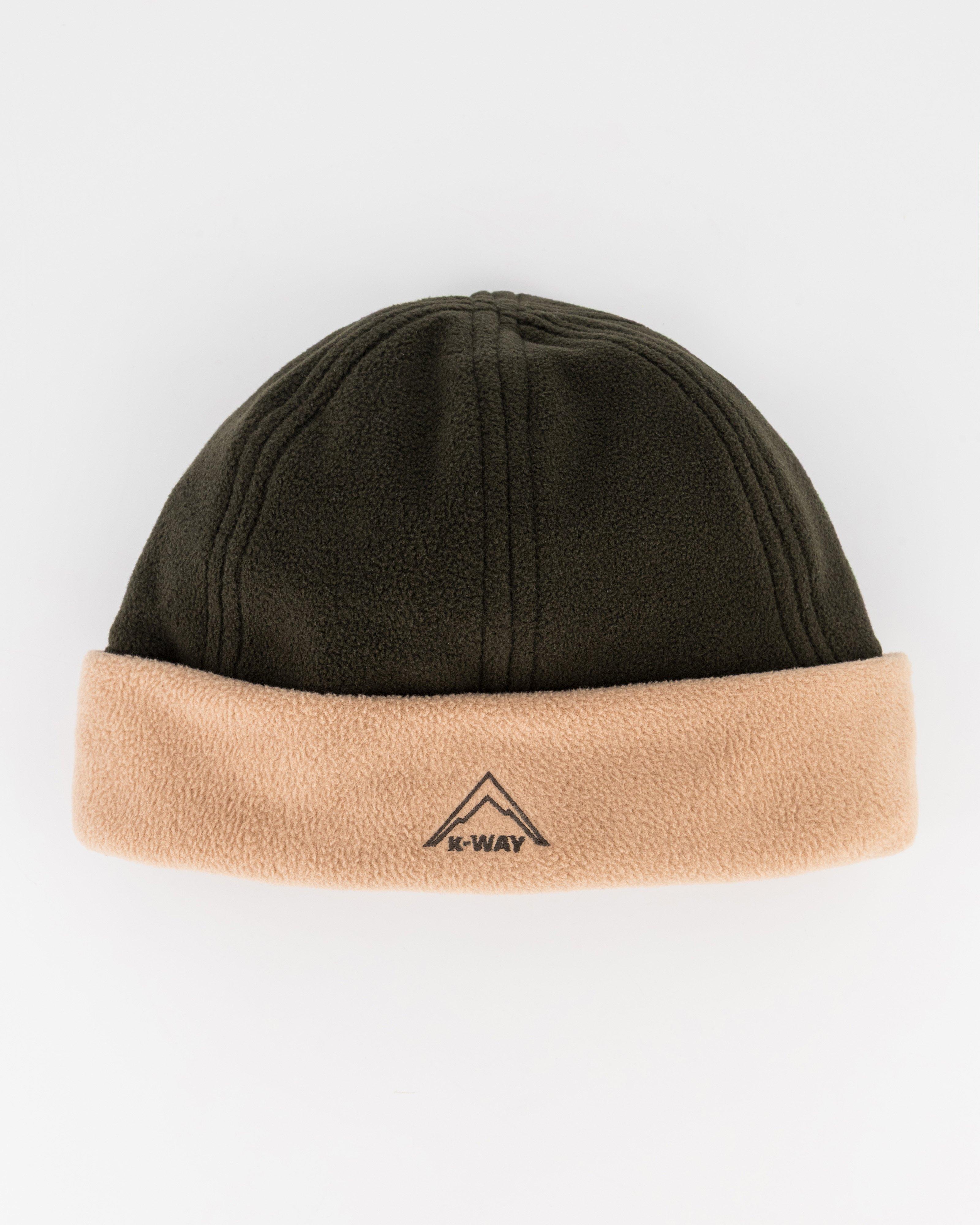 K-Way Fleece Outline Beanie -  Olive