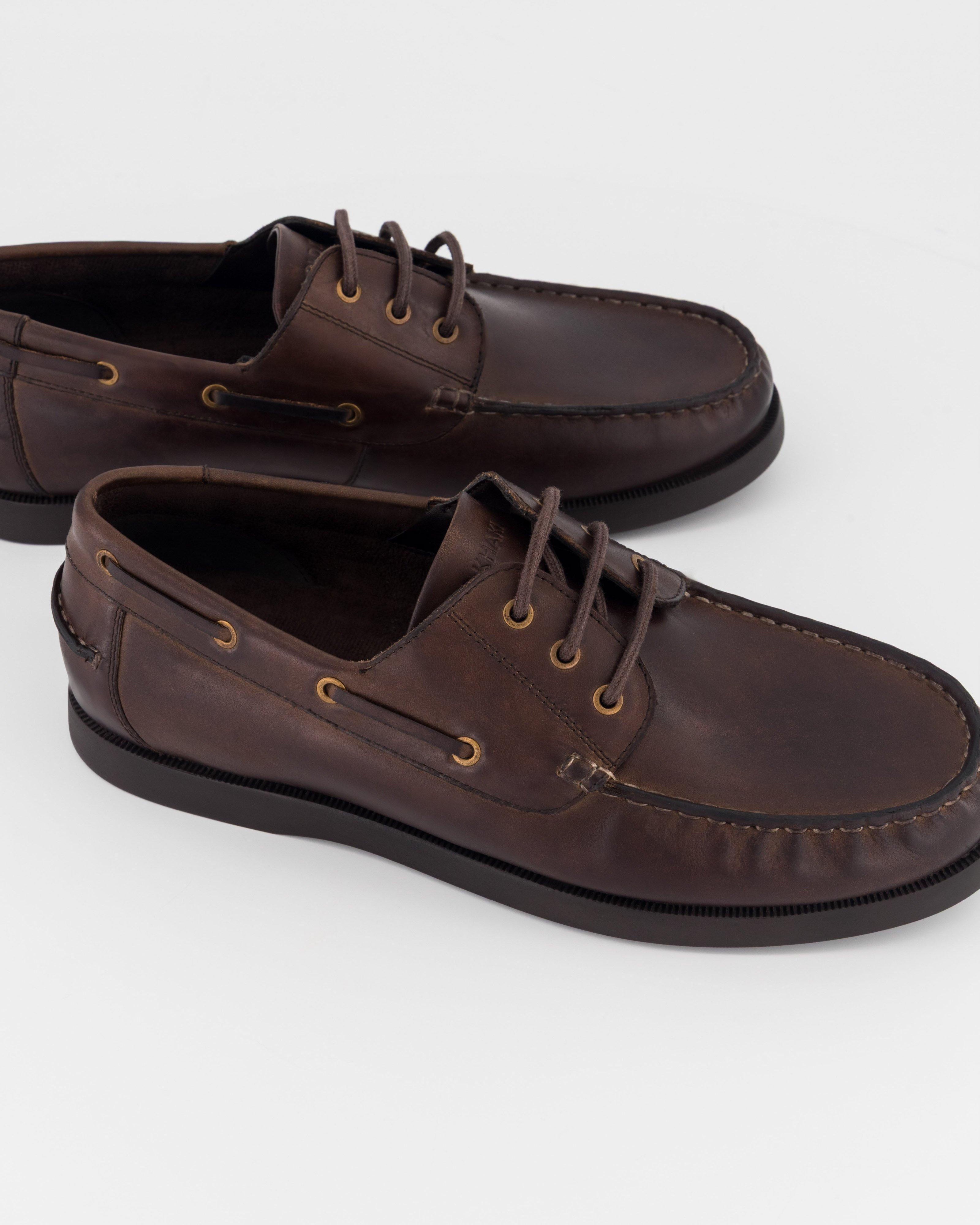 Men&rsquo;s Edwin Leather Boat Shoe