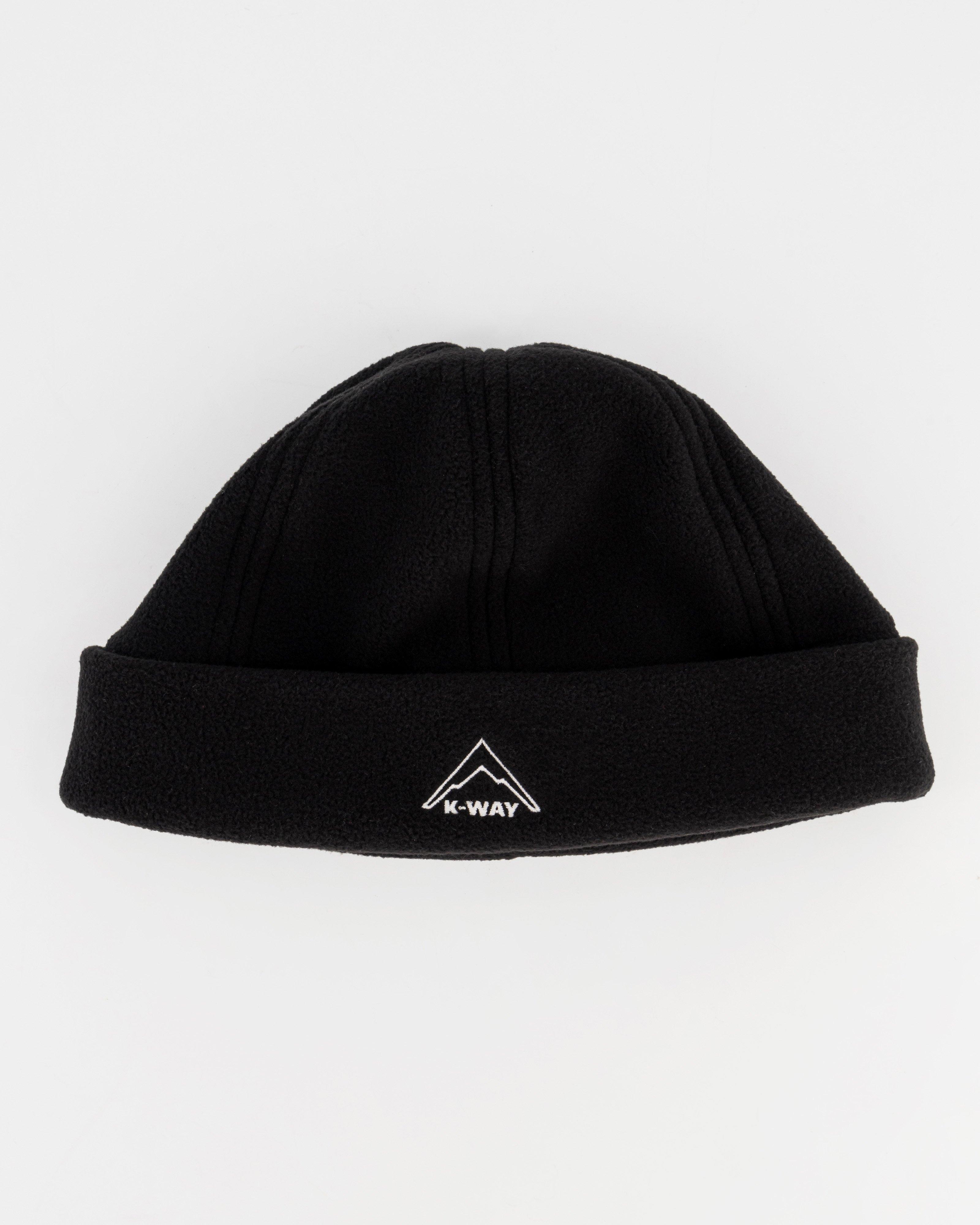 K-Way Fleece Outline Beanie -  Black