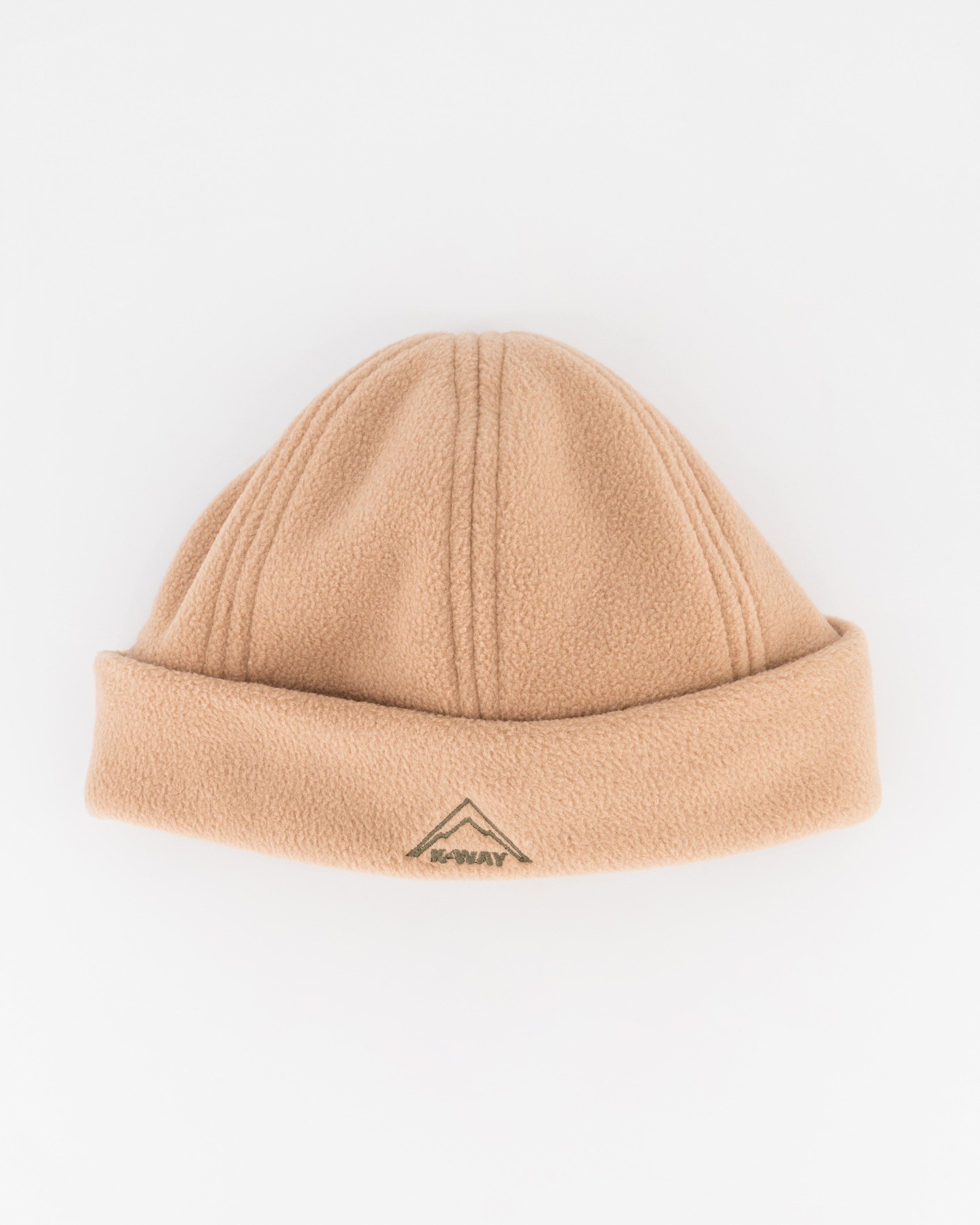 K-Way Fleece Outline Beanie -  Tan