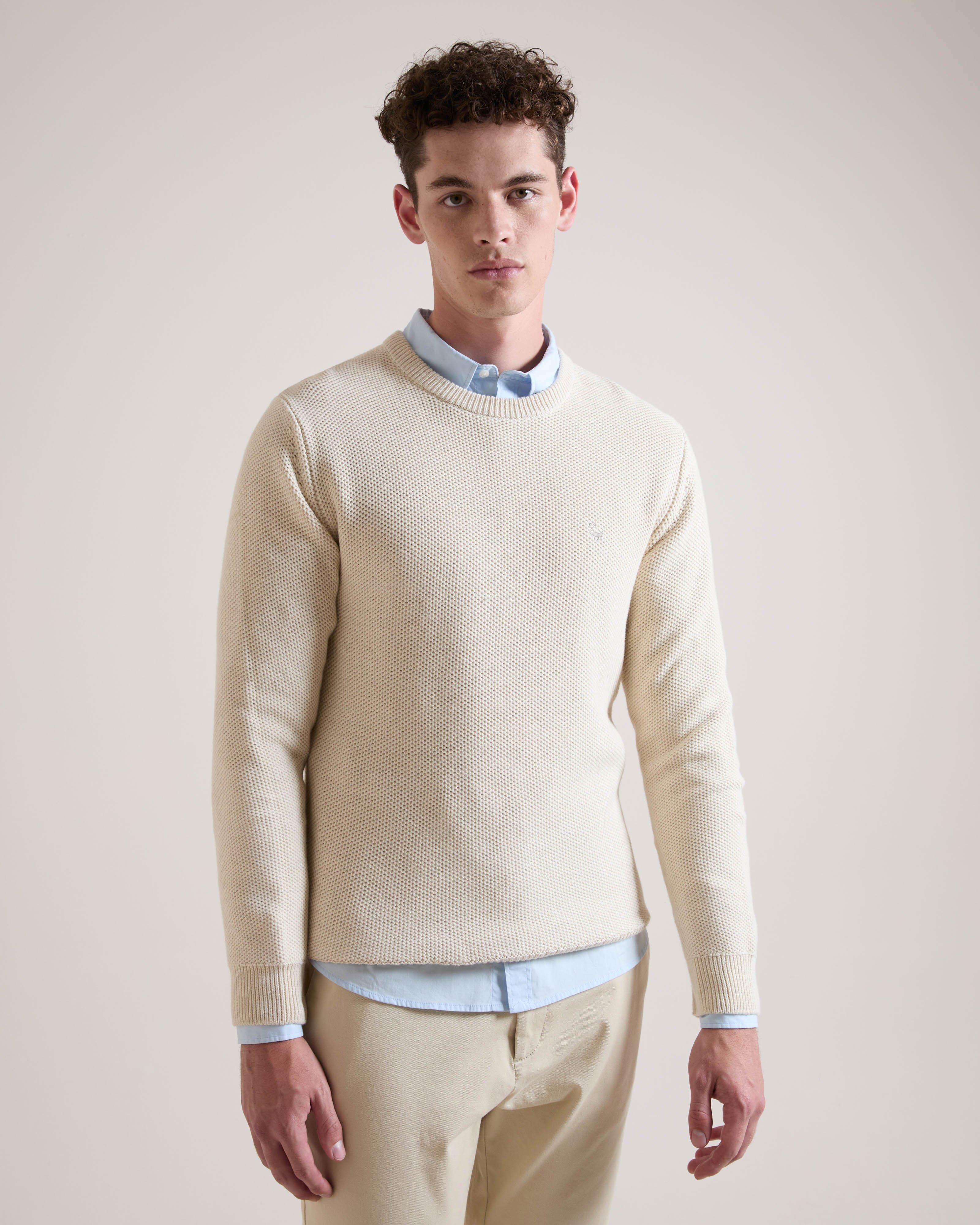 Men's Knox Textured Jersey | Old Khaki