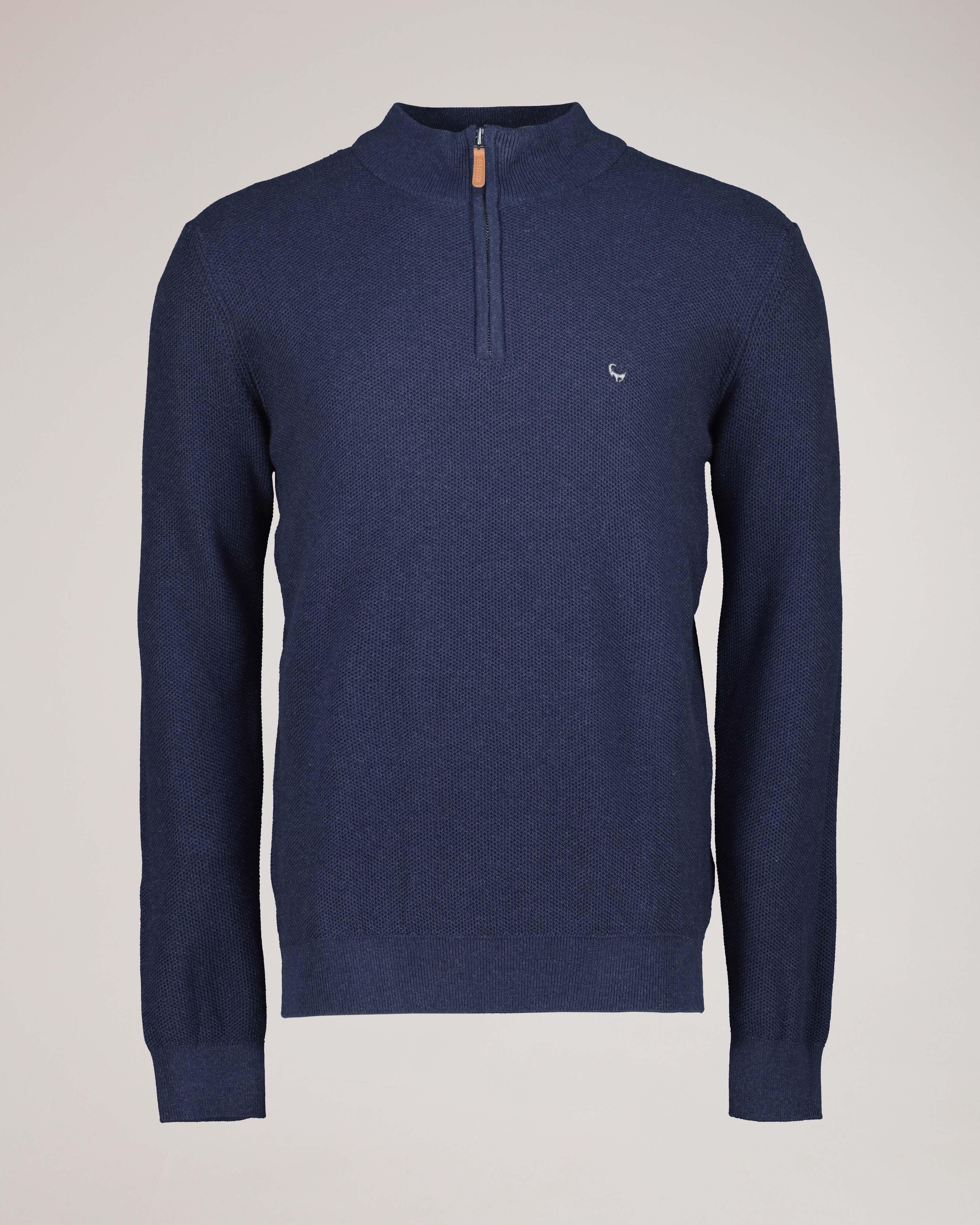 Old Khaki Men's Ezra Textured 1/4 Zip Knit | Cape Union Mart
