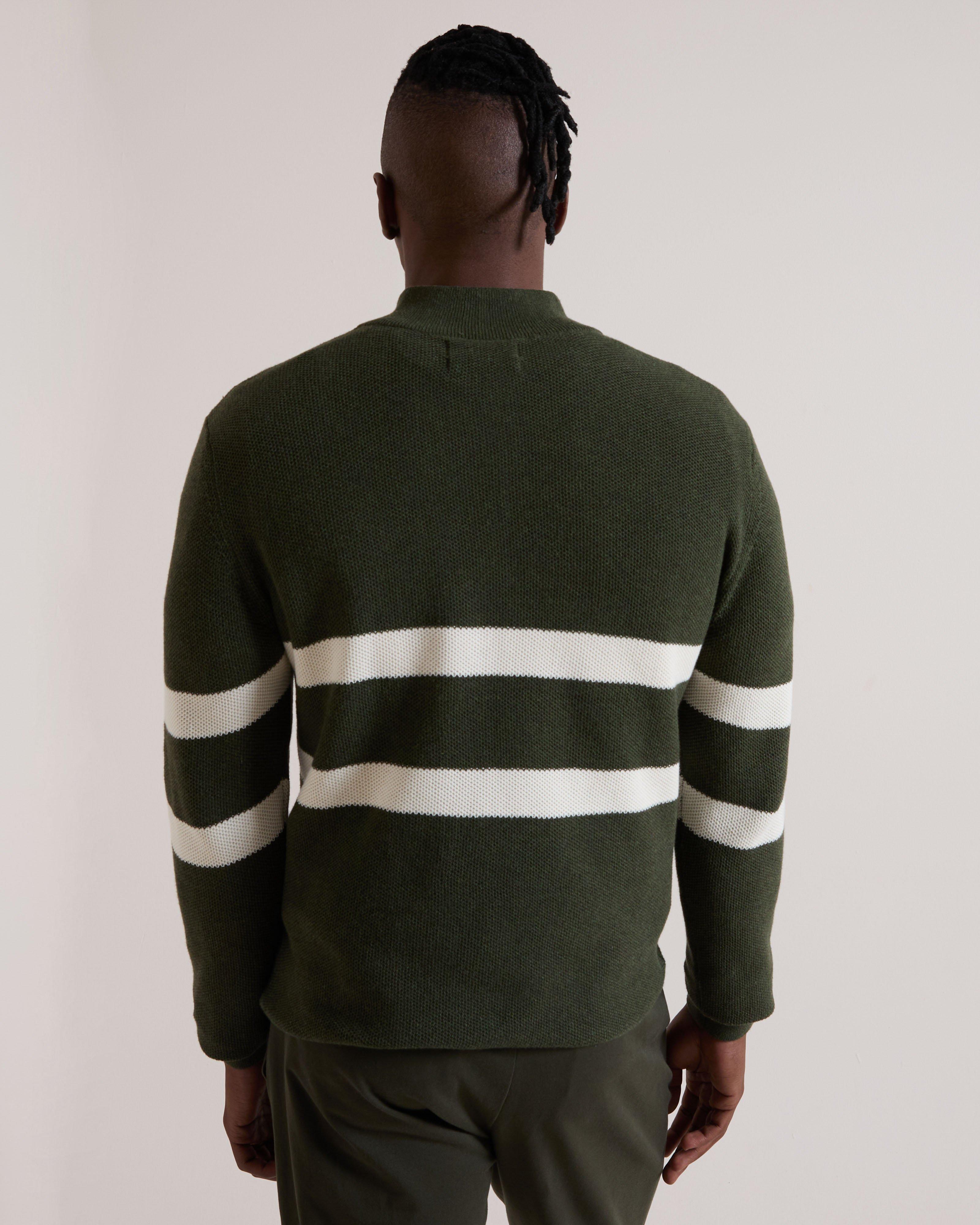 Old Khaki Men's Ezra Textured 1/4 Zip Knit | Cape Union Mart
