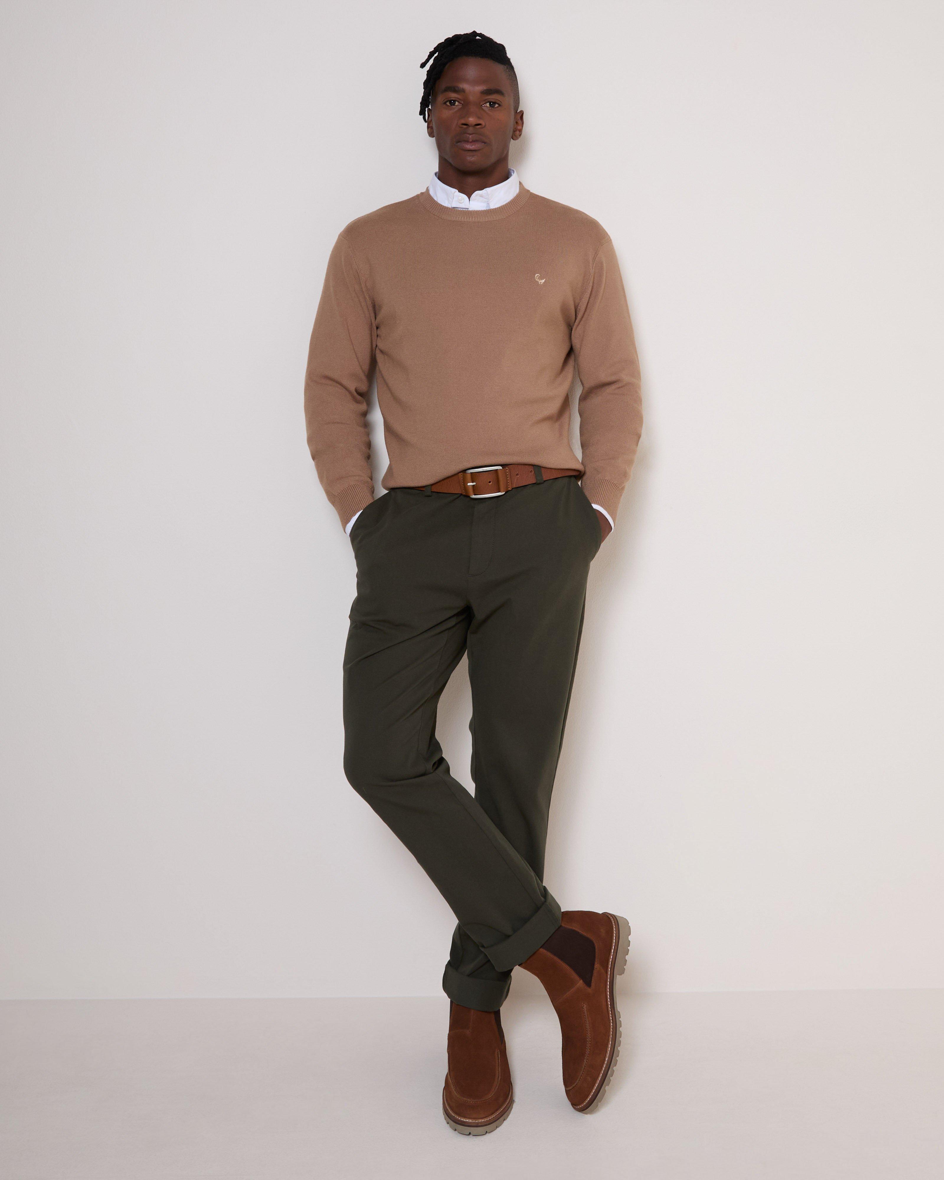 Old Khaki Men's Charlie Crew Neck Pullover | Cape Union Mart