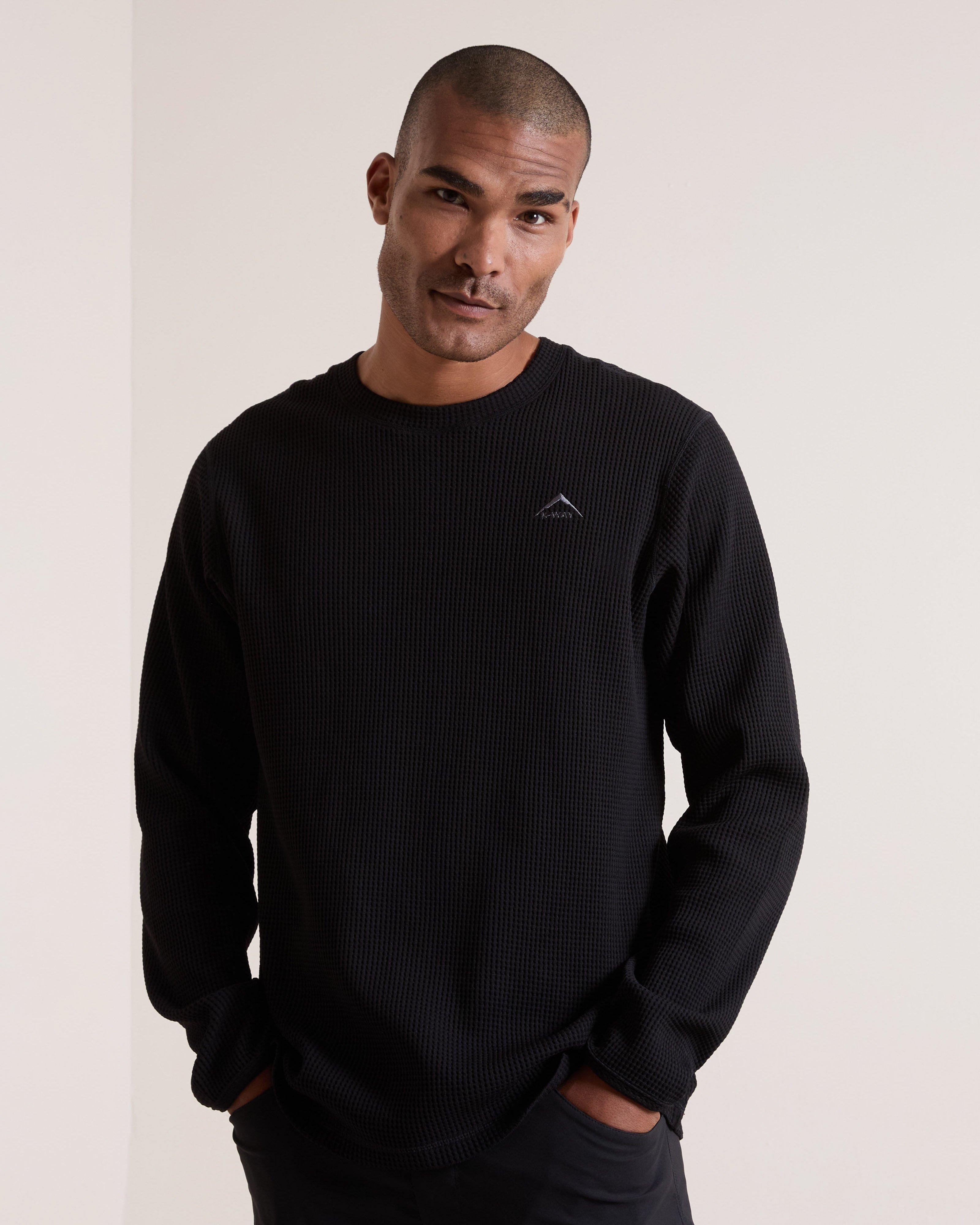 K-WAY Men's Thaba Waffle Fleece Top | Cape Union Mart
