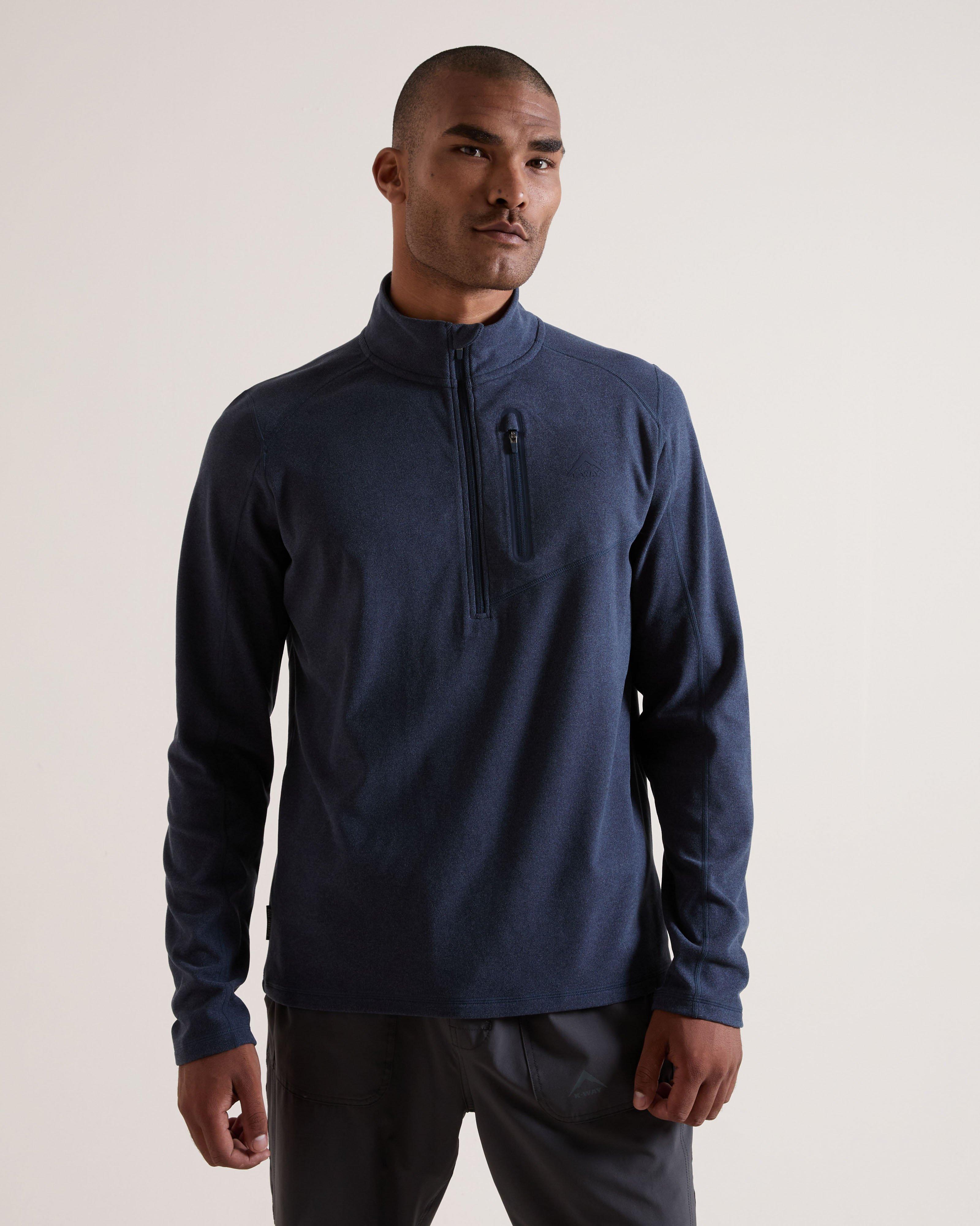 K-WAY Men's Jackal 1/4 Zip Fleece Top | Cape Union Mart