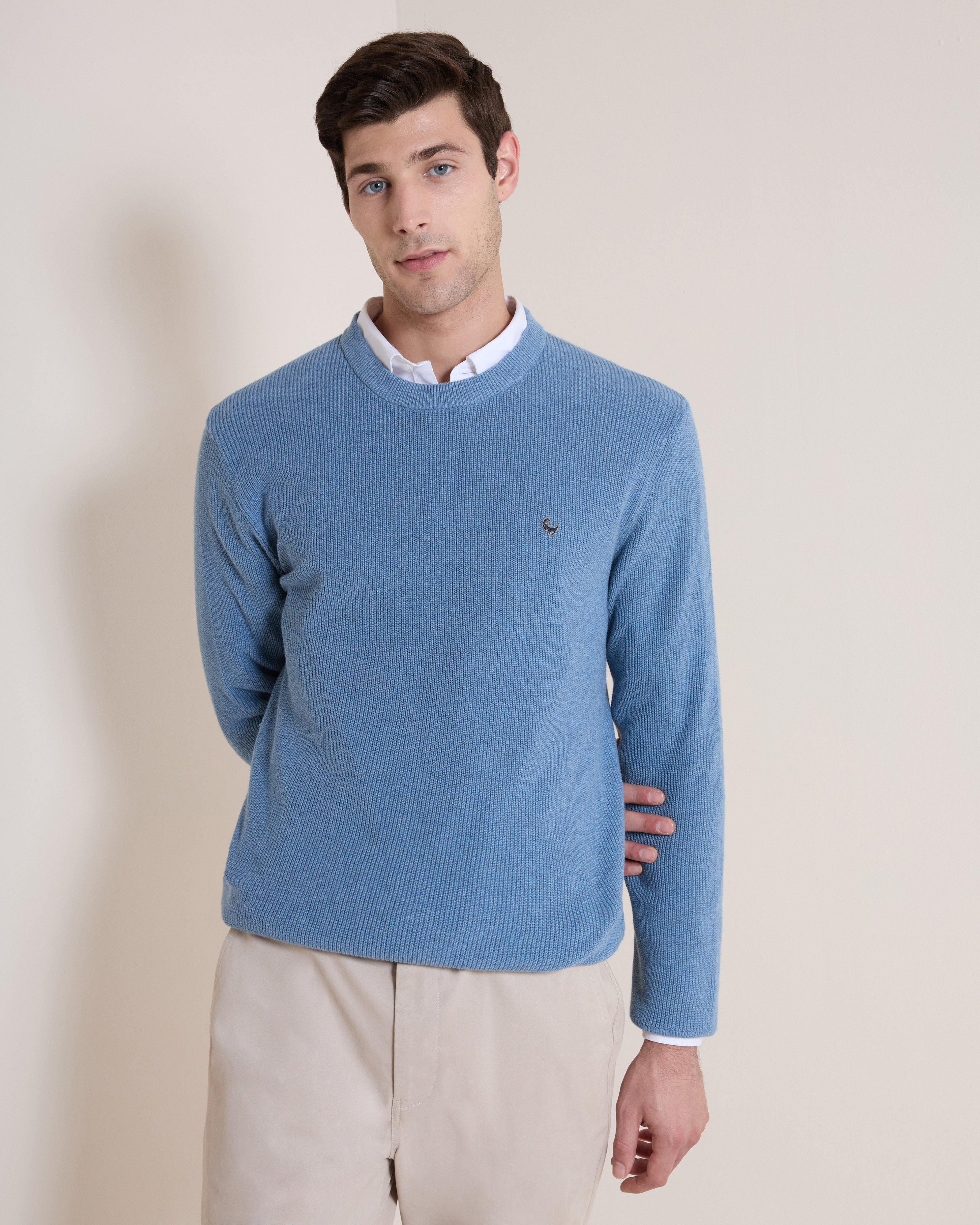 French Antique Border Pullover・BLUE France Rugby 1968 Sweatshirt Zipper - Ellis Rugby