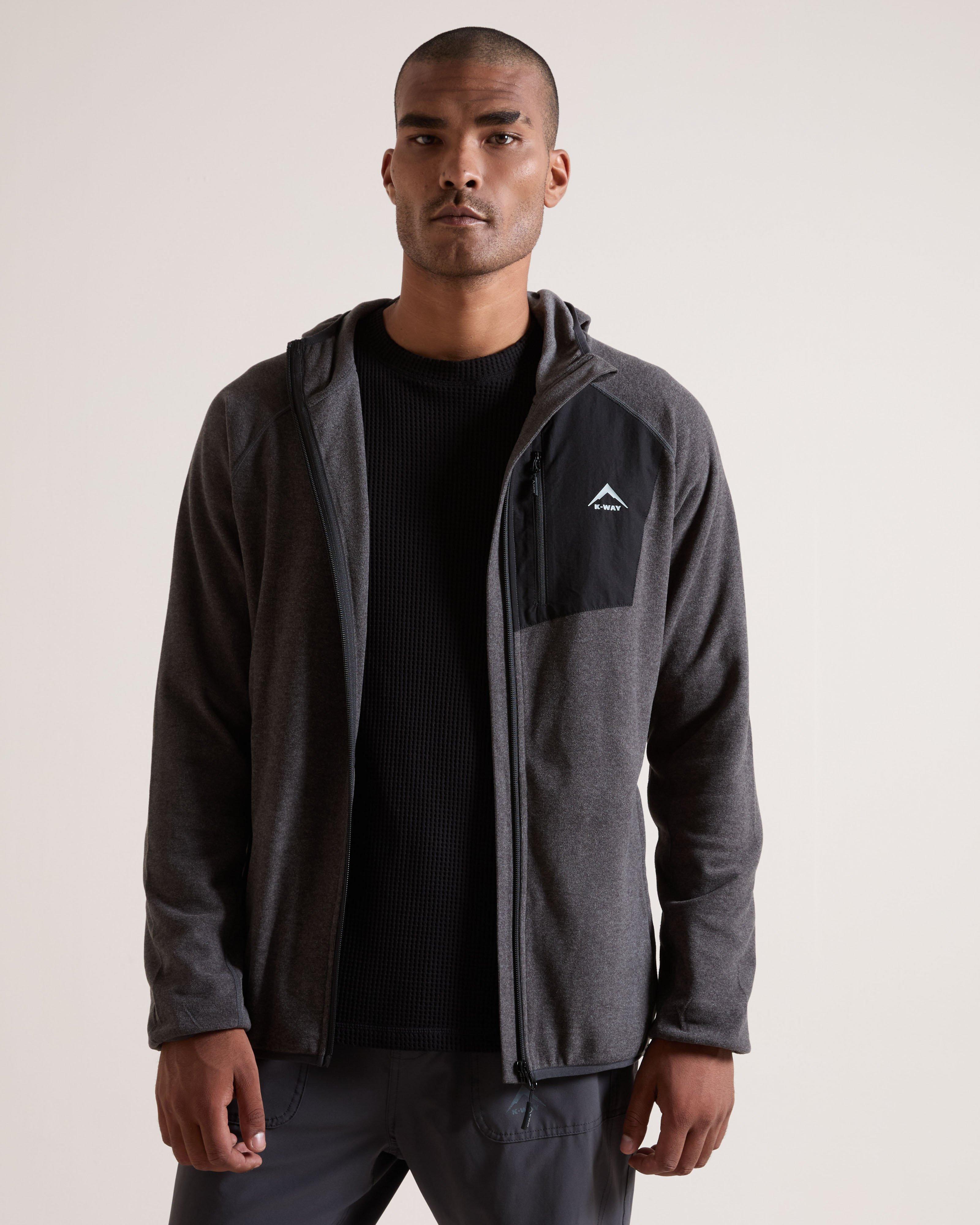 K-WAY Men's Yekaza Zip Through Fleece Top | Cape Union Mart