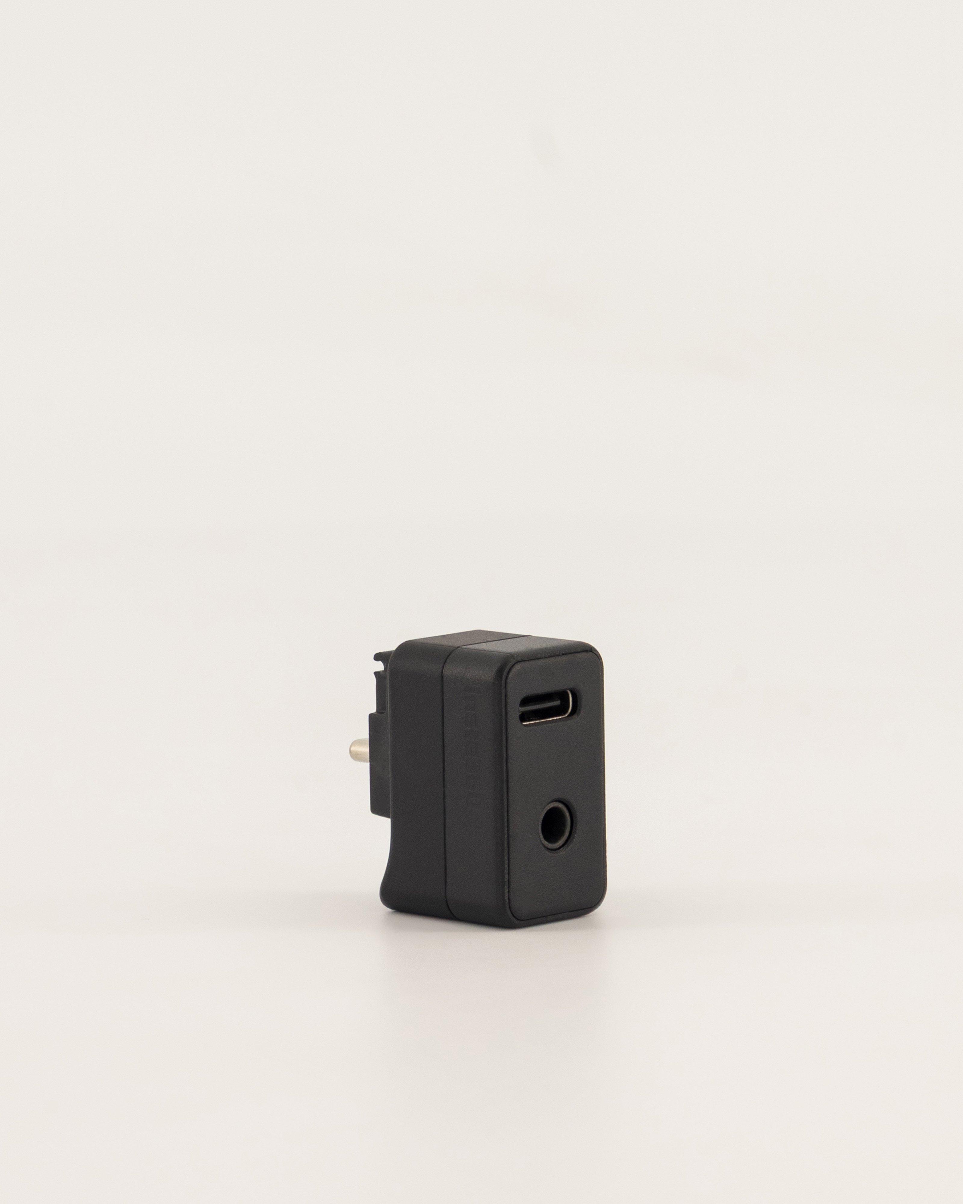 Insta360 X5 Mic Adapter -  Black