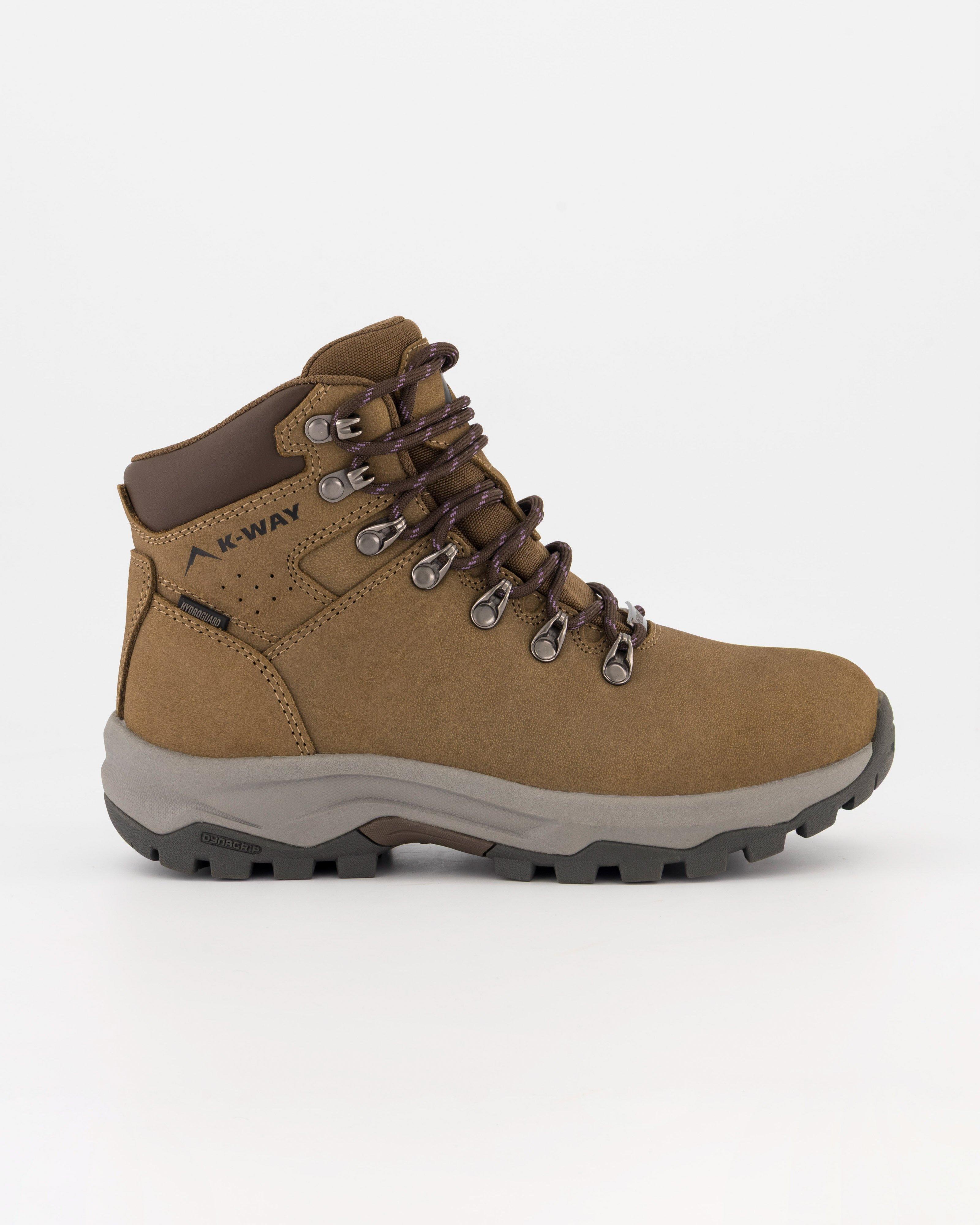 K-Way Women's Alpinemax Leather Waterproof Hiking Boots | Cape