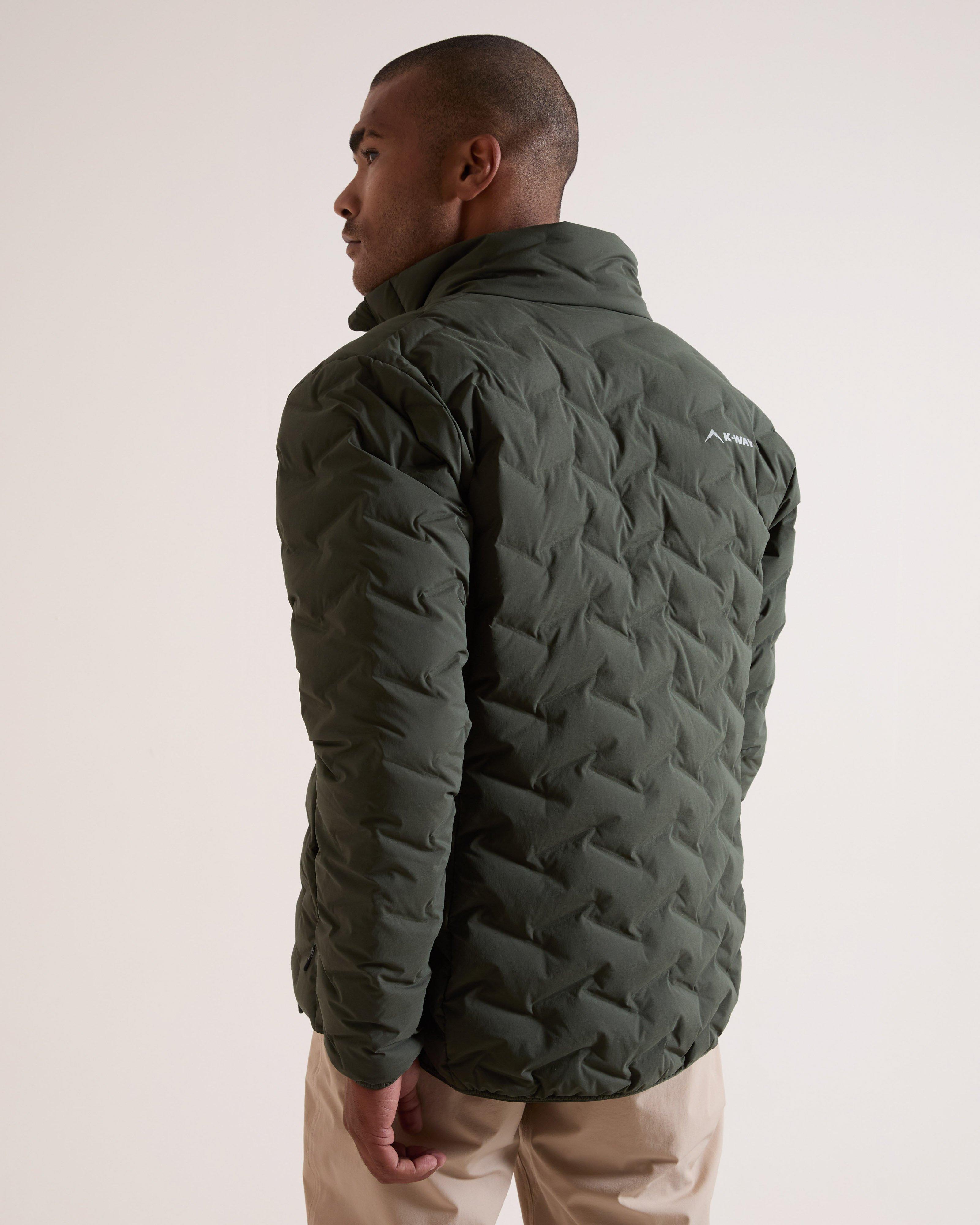 K-WAY Men's Summit Welded Down Puffer Jacket