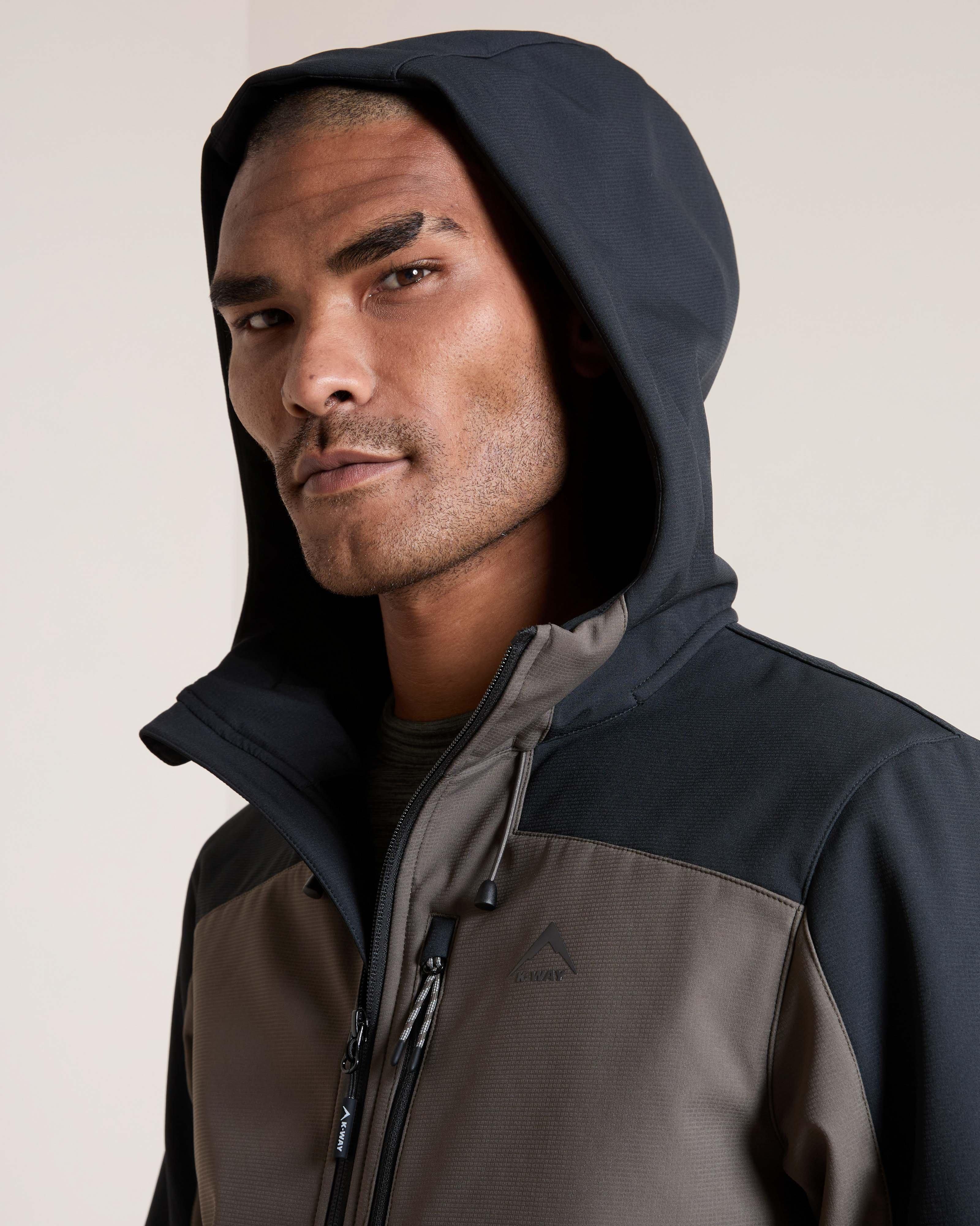 K-WAY Men's Wolf 3-Ply Hooded Softshell Jacket | Cape Union Mart