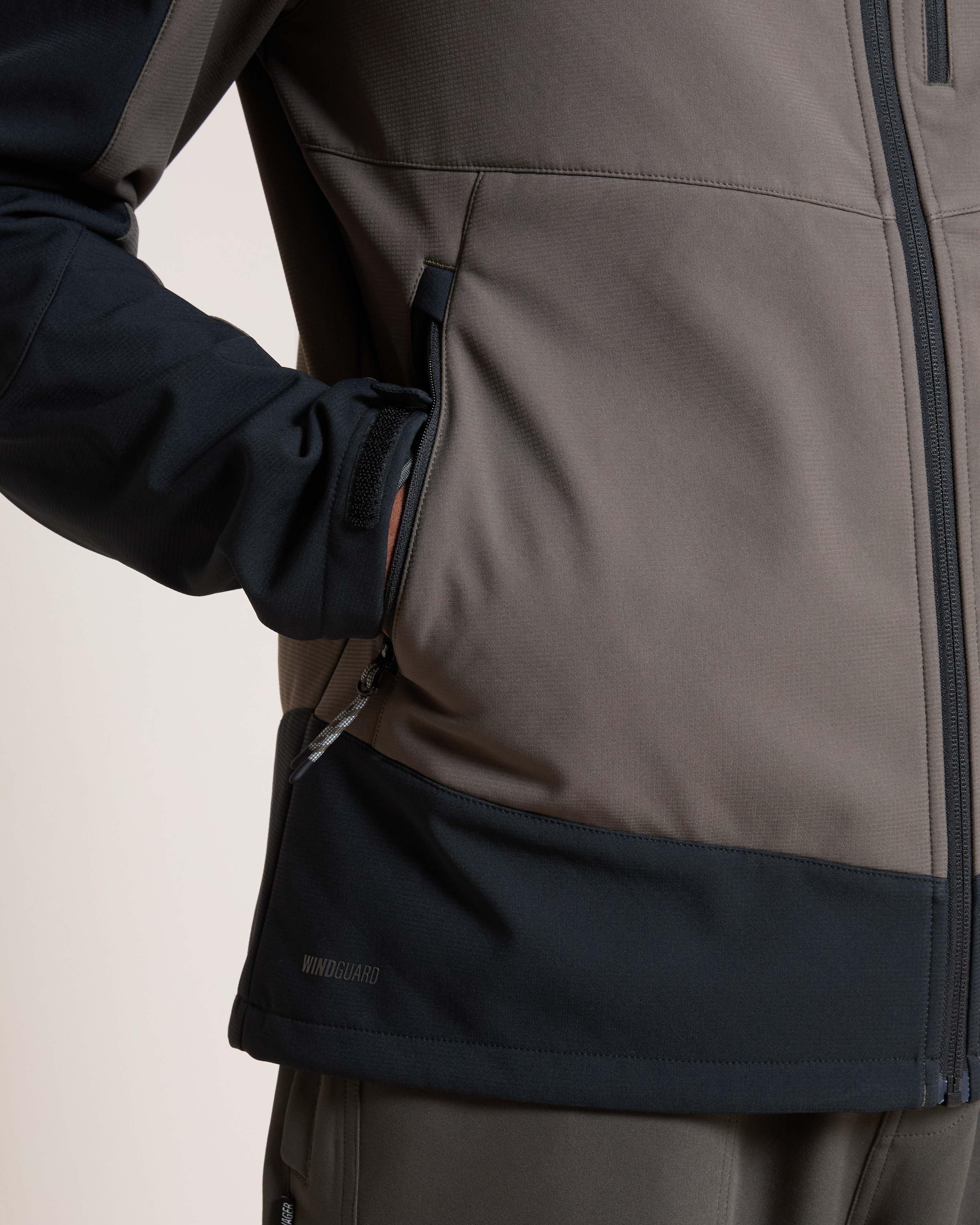 K*b様 【stein】 sleeve overfaundation coot K-WAY Men's Wolf 3-Ply Hooded Softshell Jacket | Cape Union Mart