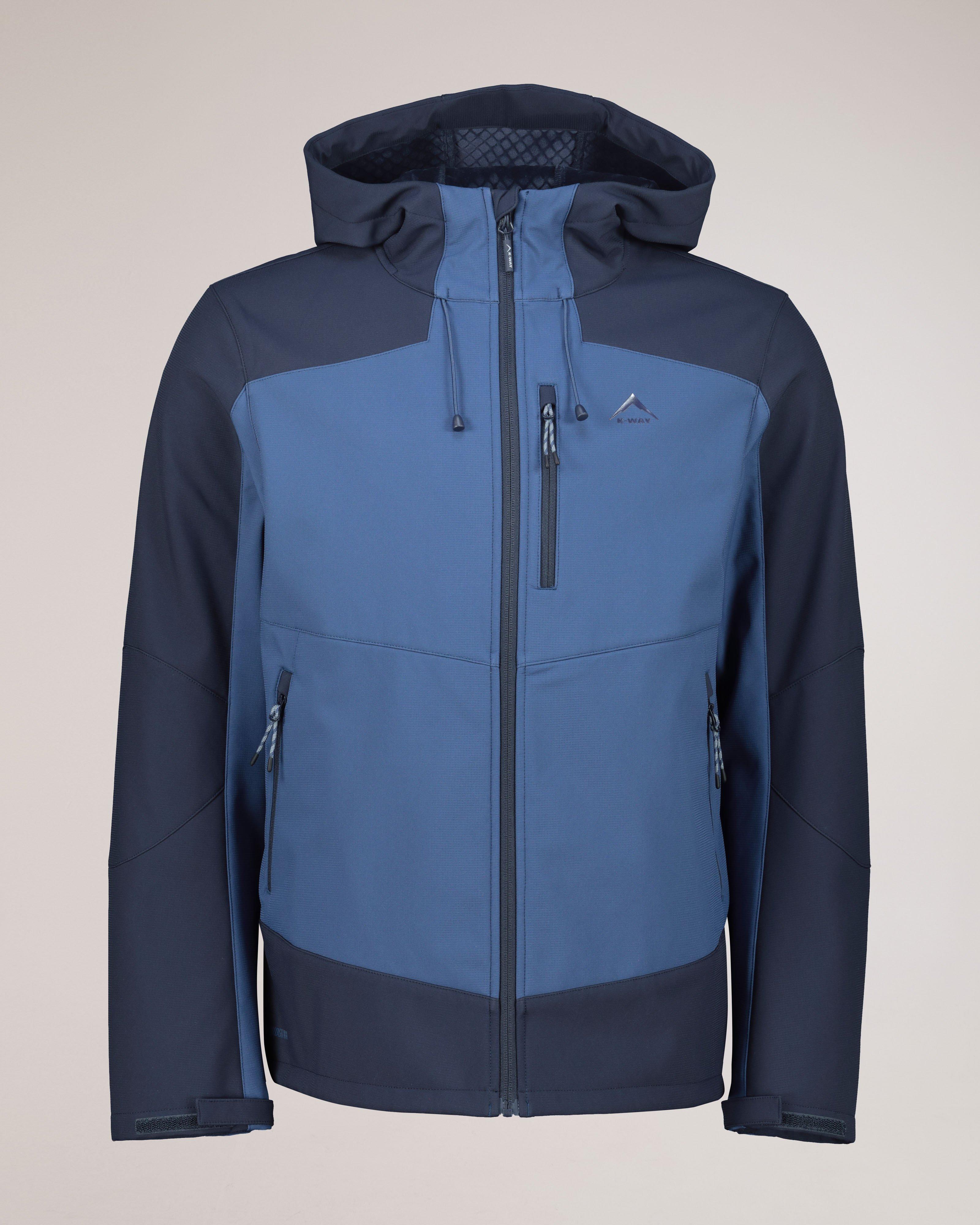ジャケット・アウター Volume Collar Blouson agawd K-WAY Men's Wolf 3-Ply Hooded Softshell Jacket | Cape Union Mart