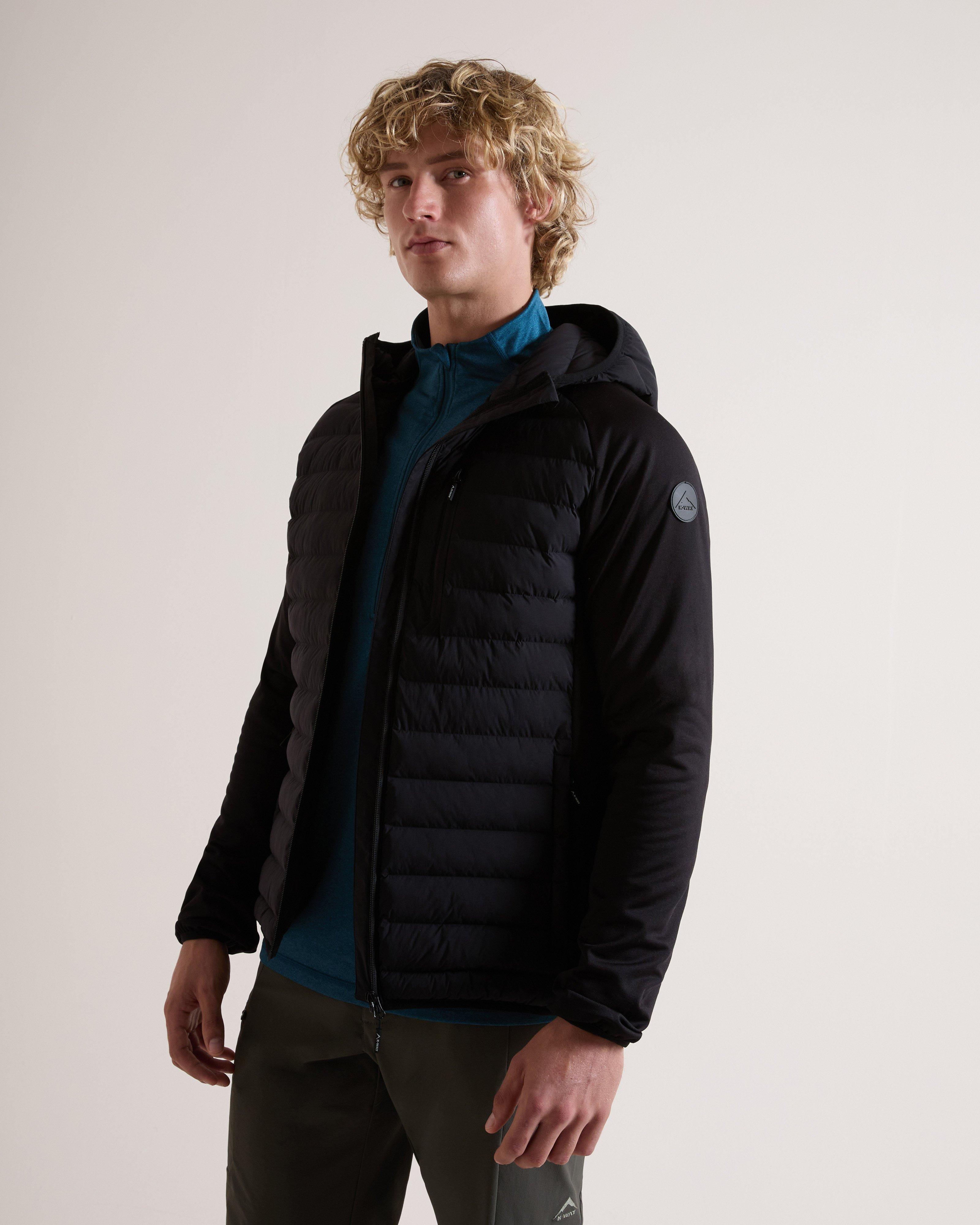 K-WAY Men's Wellington Hybrid Puffer Jacket